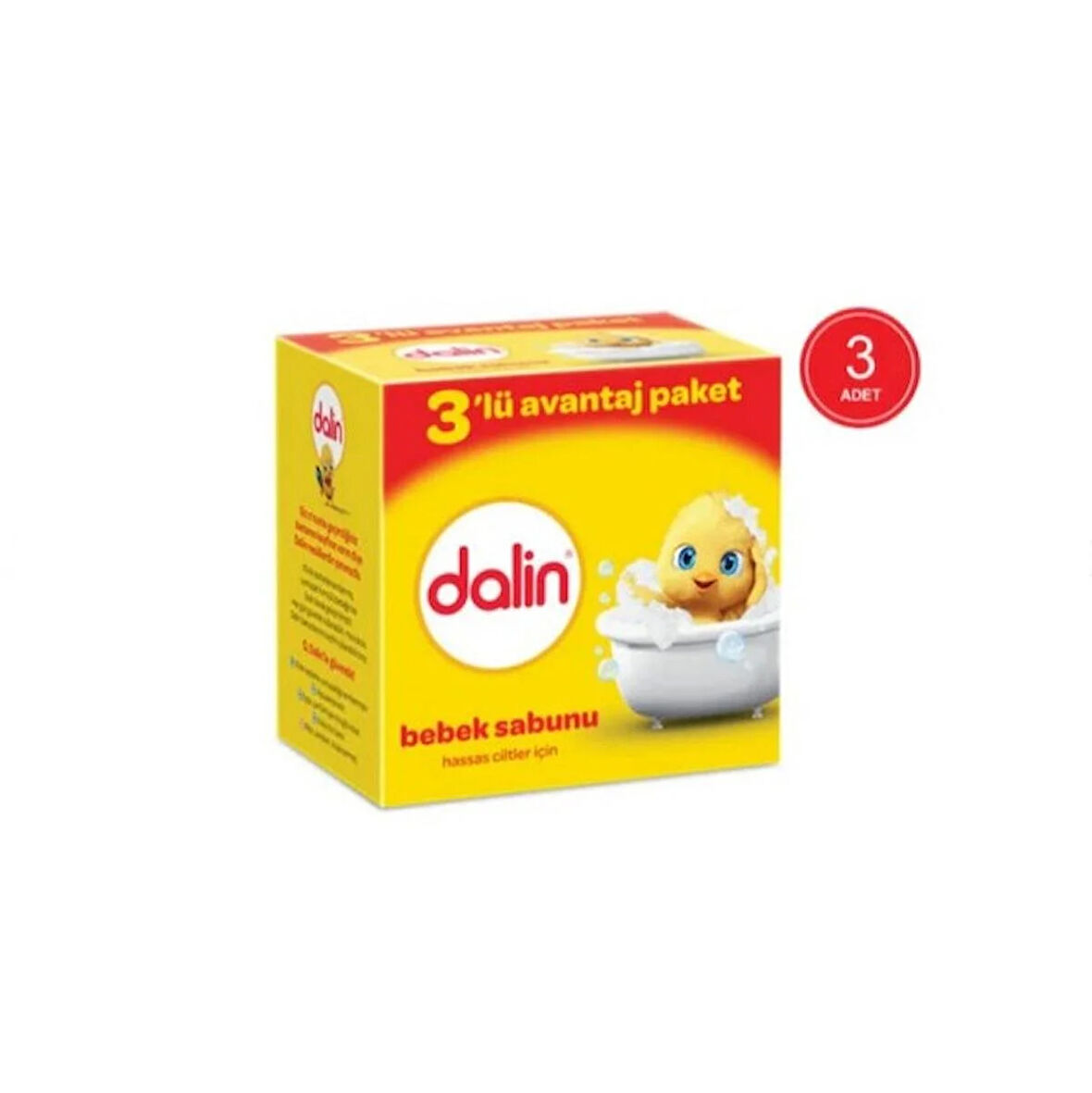 Dalin 3'lü Avantaj Paket Bebek Sabunu 100 G x 3