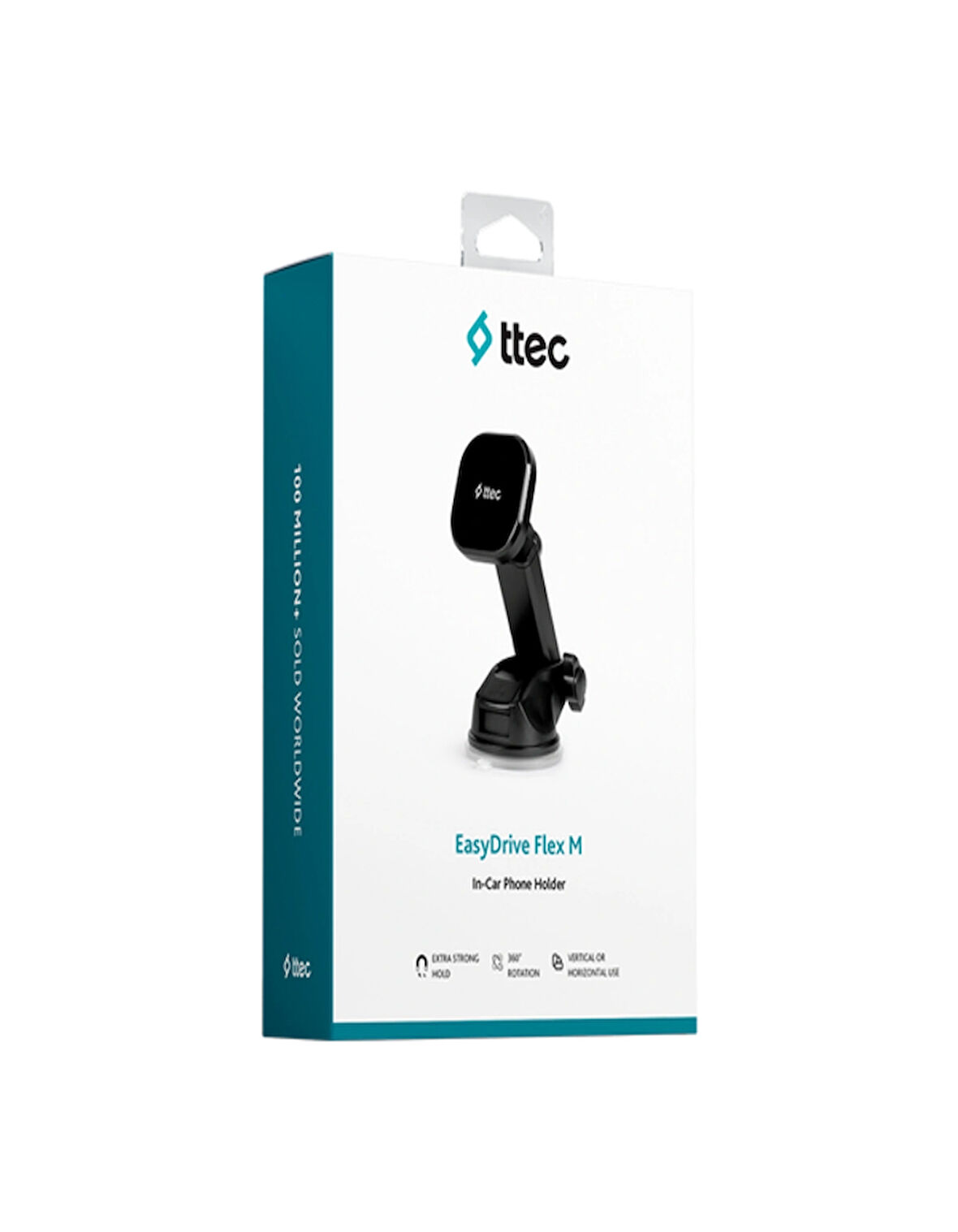 ttec EasyDrive Flex M MagSafe Uyumlu Araç içi Telefon Tutucu