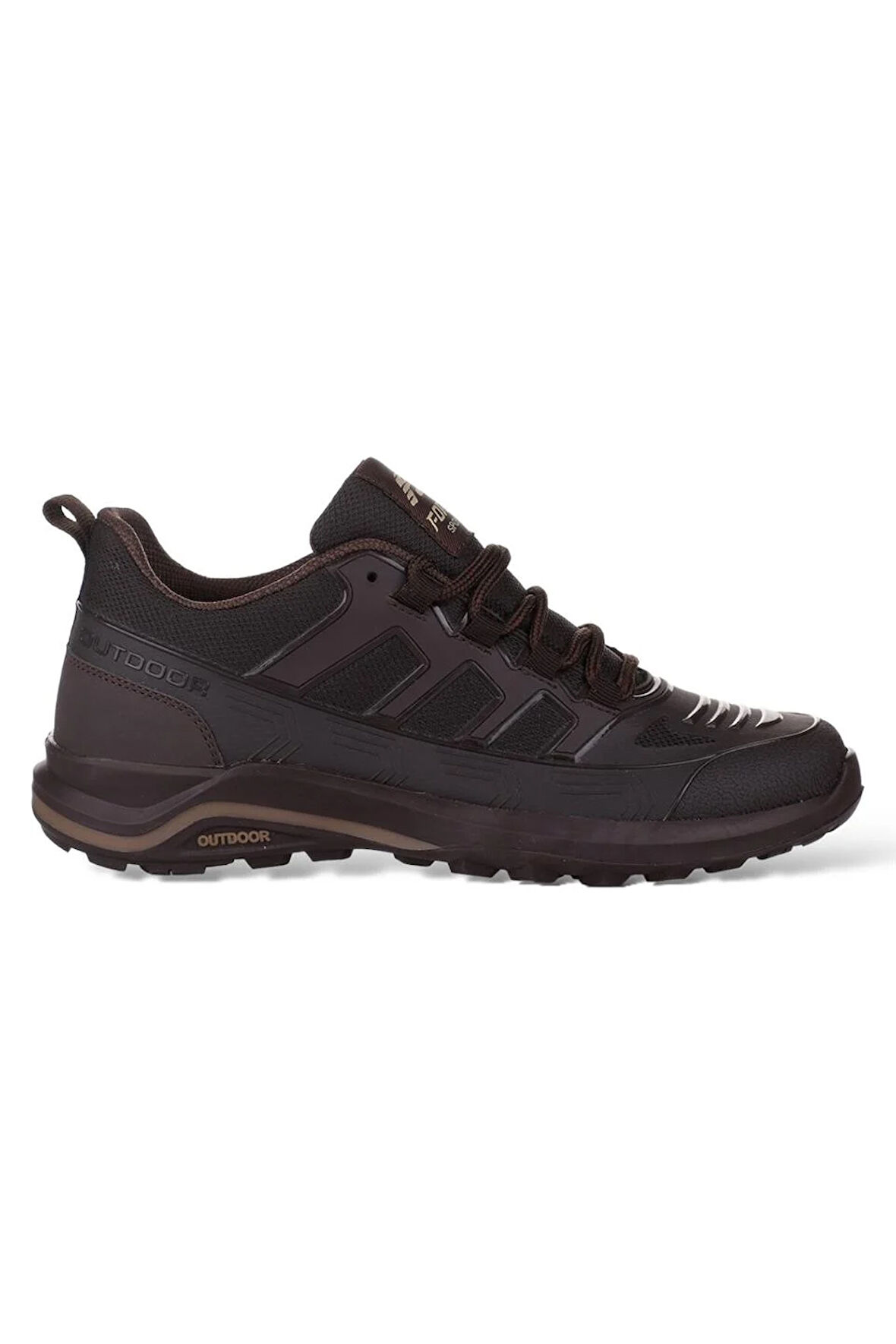 Erkek Soğuk ve Suya Dayanıklı Günlük Trekking Outdoor Ayakkabı KAHVERENGİ