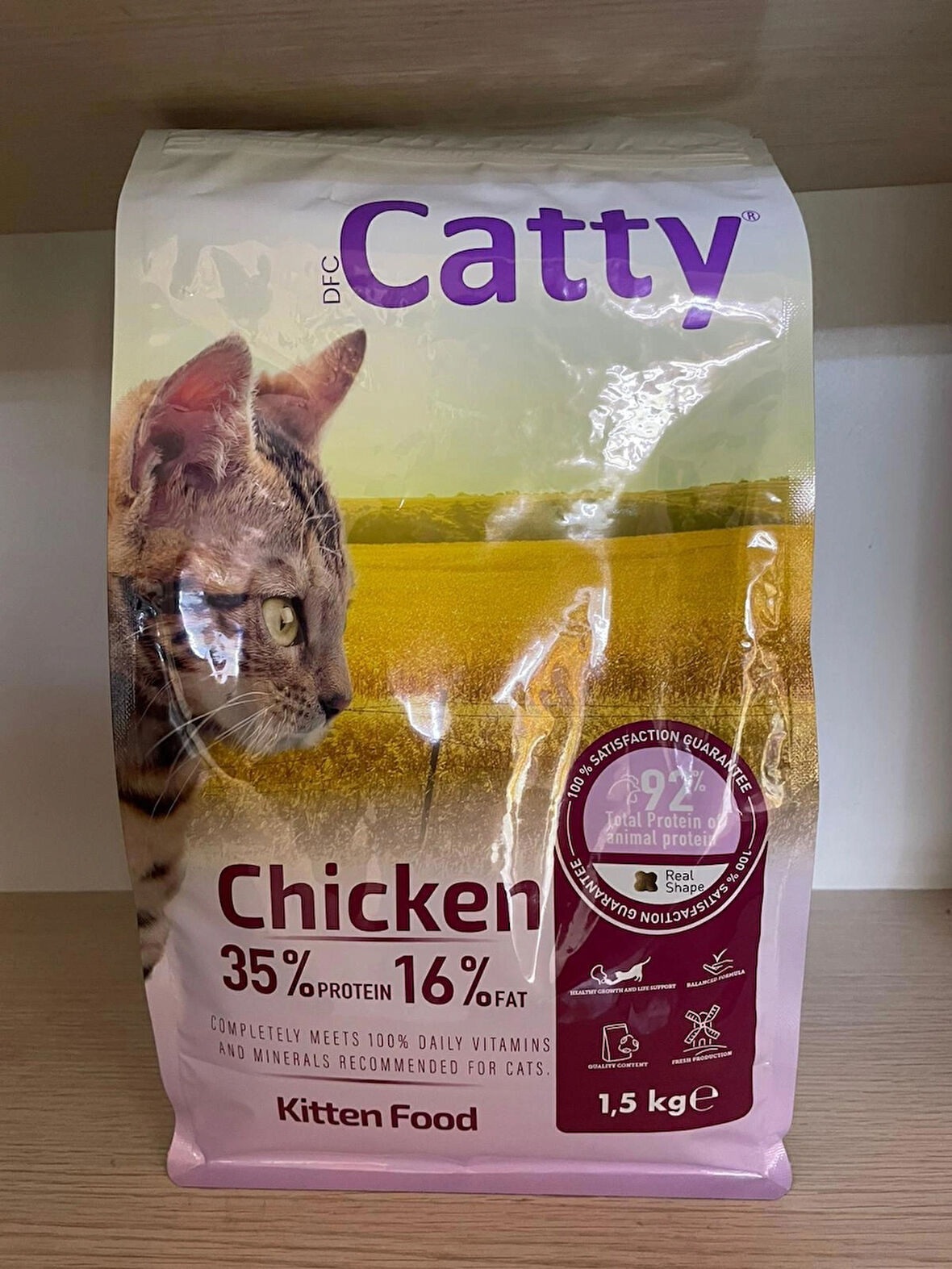 Catty Kitten Tavuklu Yavru Kedi Maması 1,5 Kg