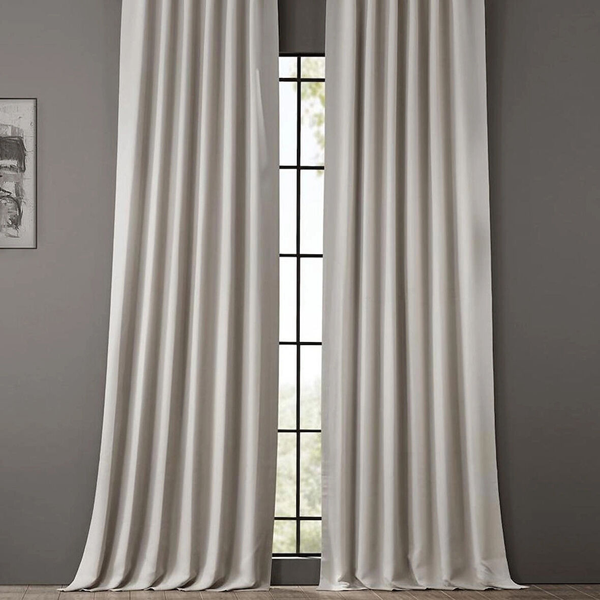 fon perde, ada fonluk petek kadife fon 1*2,5 normal yoğunluk pileli