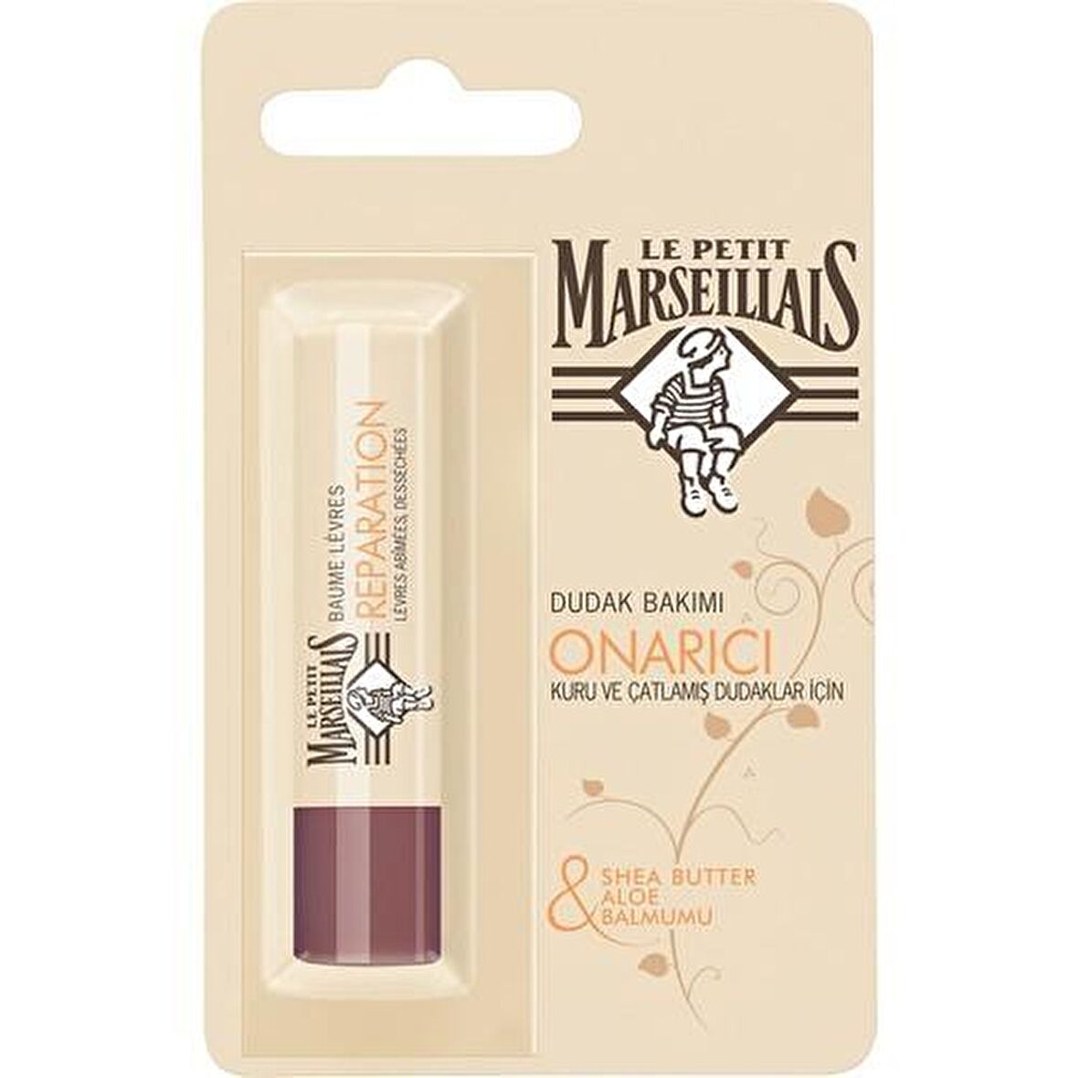 Le Petit Marseillais Aloe Balmumu Onarıcı Dudak Bakım Kremi 4.9 Gr