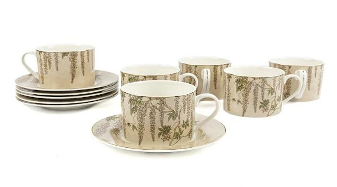 Mikasa Moor Heaven Tree 6lı Çay Fincanı Seti 220cc P038.340230
