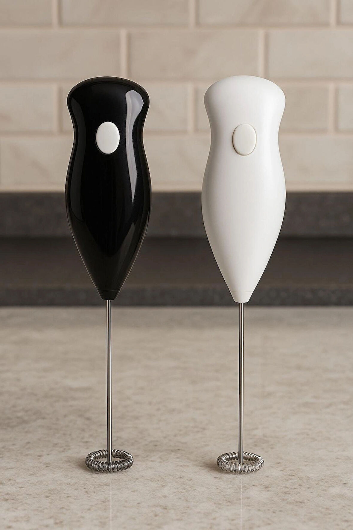 Elektrikli Süt Köpürtücü Kahve Mikseri Çelik Tel Köpük Yapıcı – 1 Adet