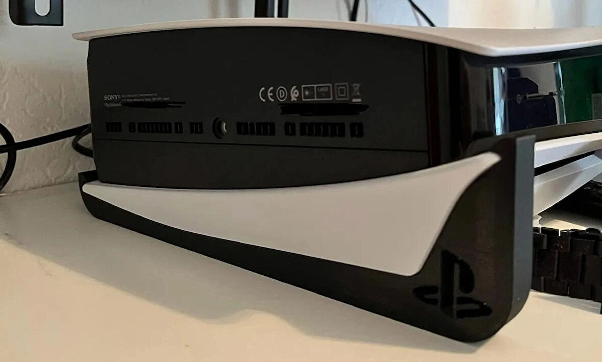 2 Parça Playstation 5 Yatay Stand PS 5 Yatay Tutucu