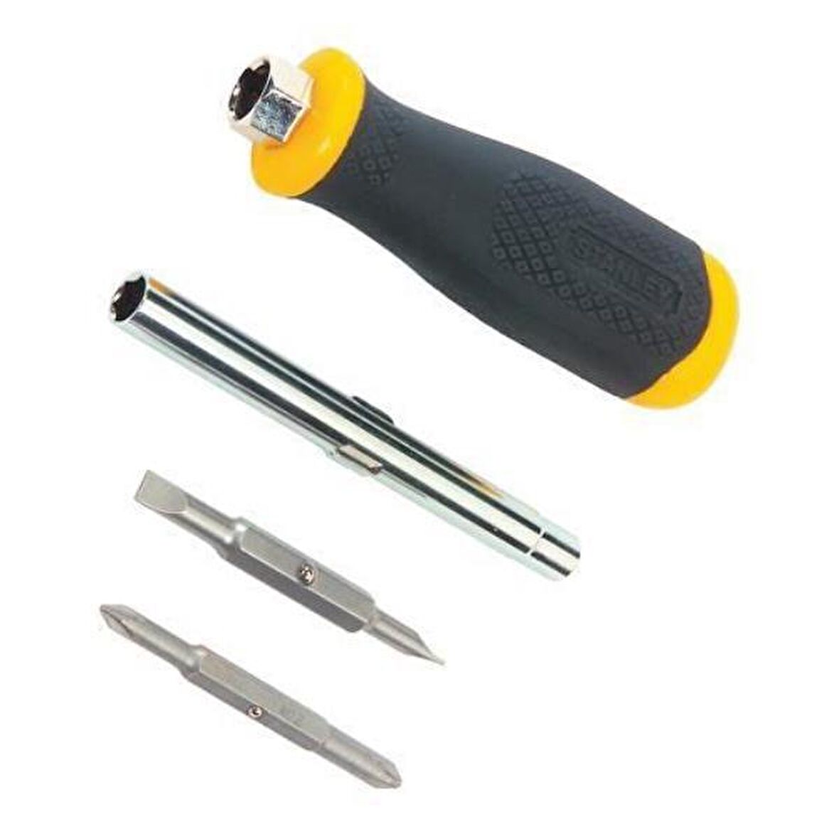 Stanley ST068012 Tornavida Seti, Değişken Uçlu Tornavida, 6 Parça