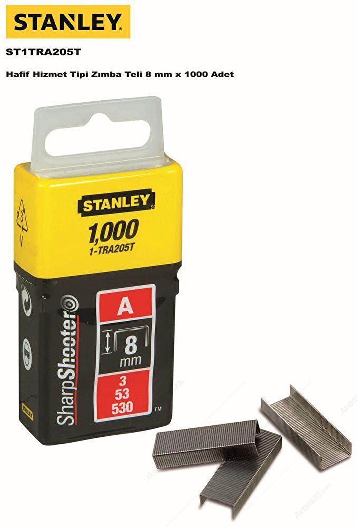 Stanley ST1TRA205T Zımba Teli, 8mmX1000