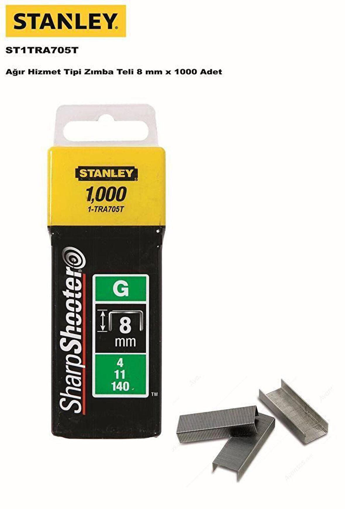 Stanley ST1TRA705T Zımba Teli, 8mmX1000