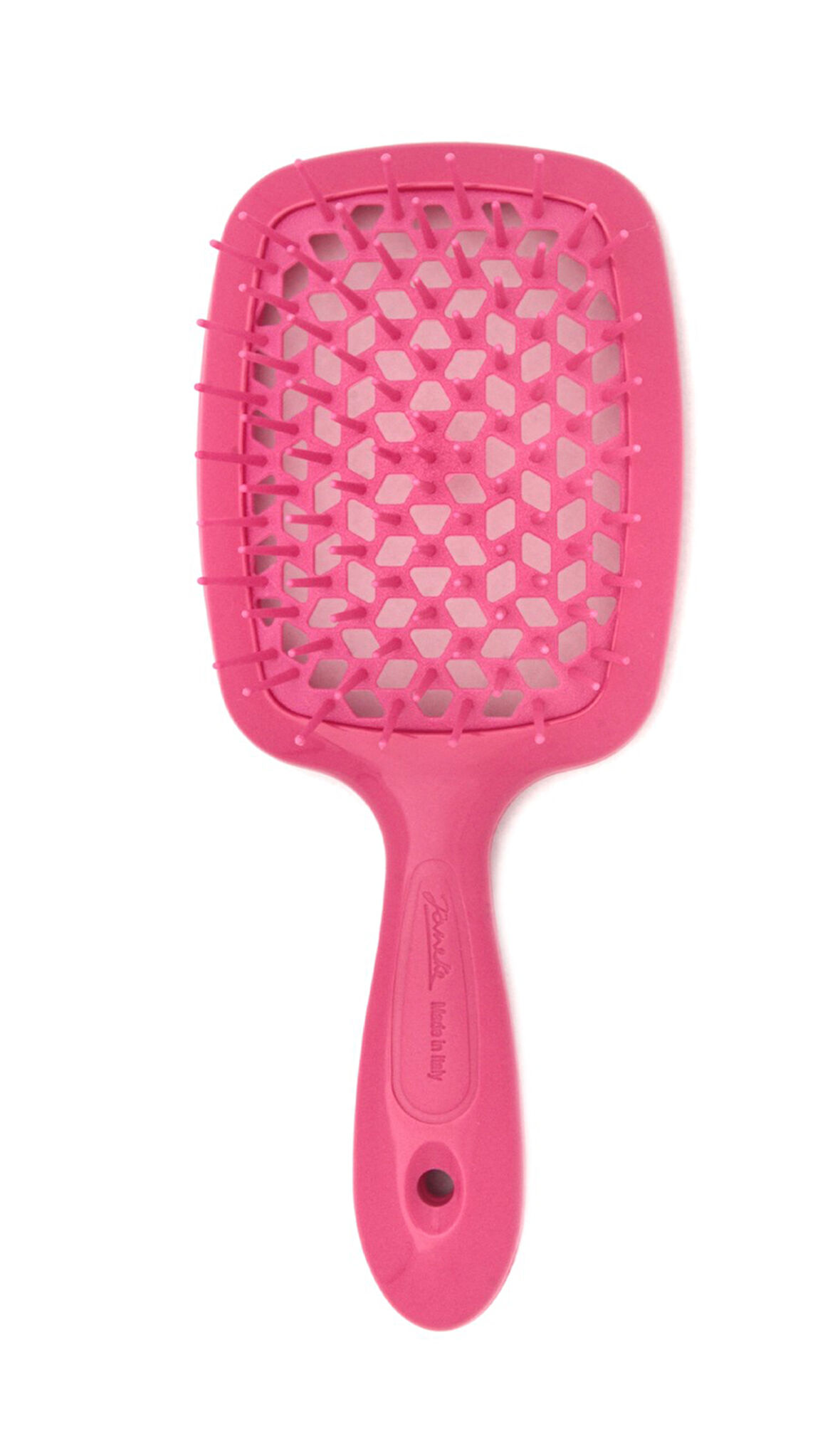 Janeke Superbrush Pembe Neon Saç Fırçası