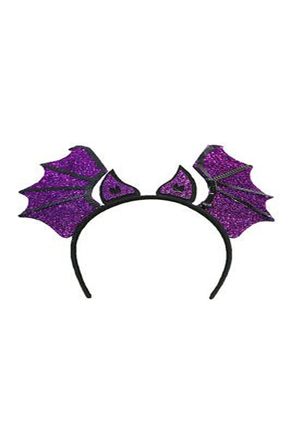 Halloween Mor Yarasa Taç