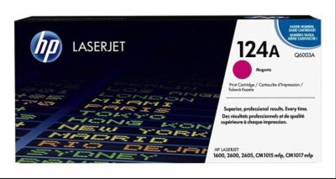 Hp 124A-Q6003A Orjinal Kırmızı Toner