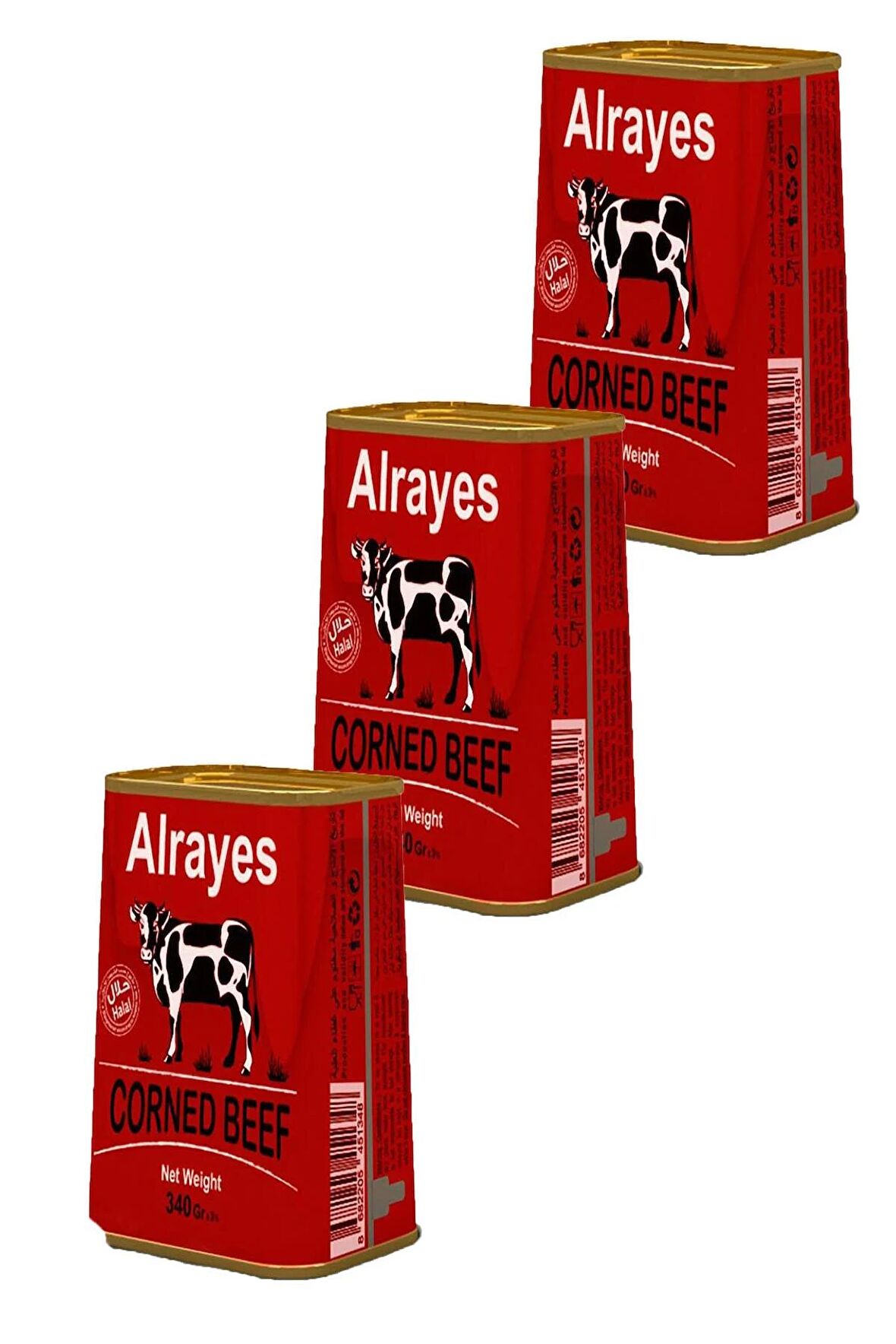 Rayes Corned Beef 3 x 340 G