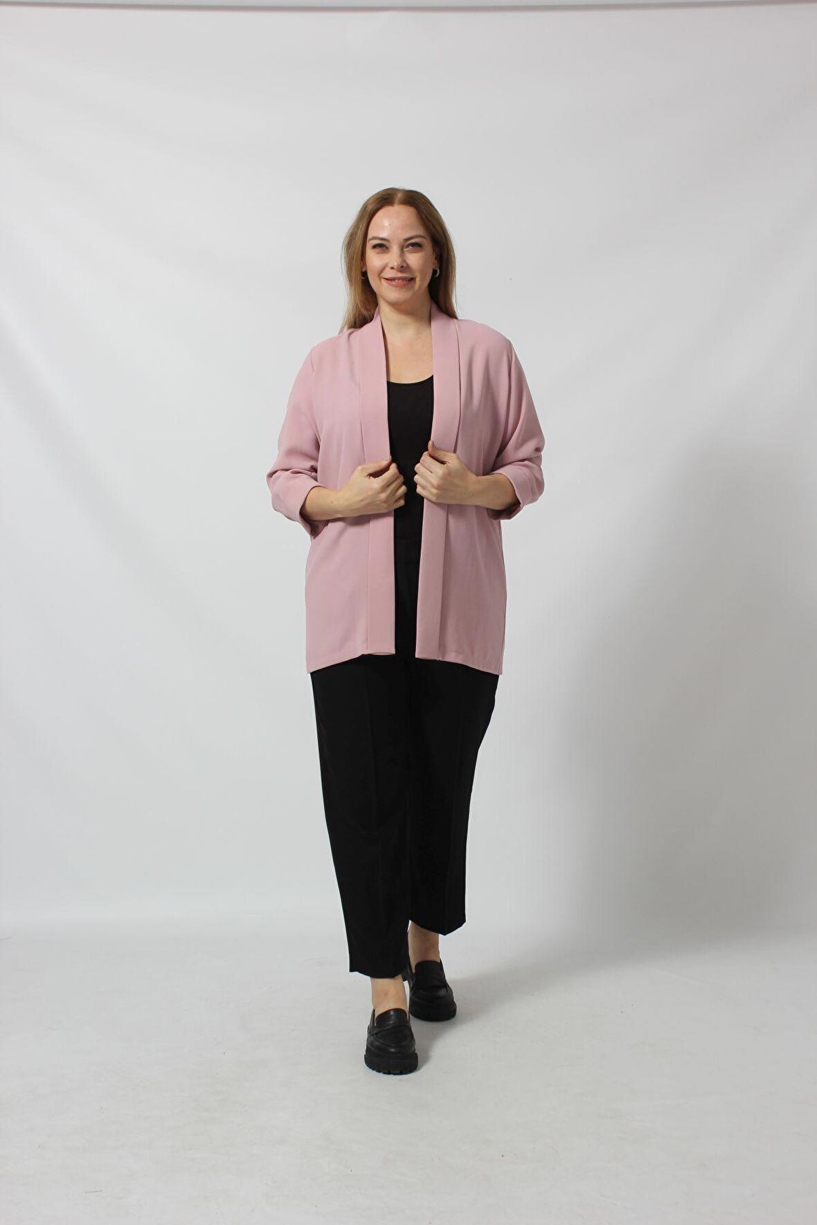 3255 Büyük Beden Blazer Ceket