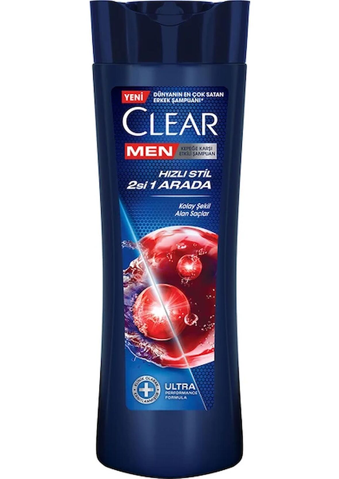 Clear Men Hızlı Stil 2'si 1 Arada Kepeğe Karşı Şampuan 350 ml