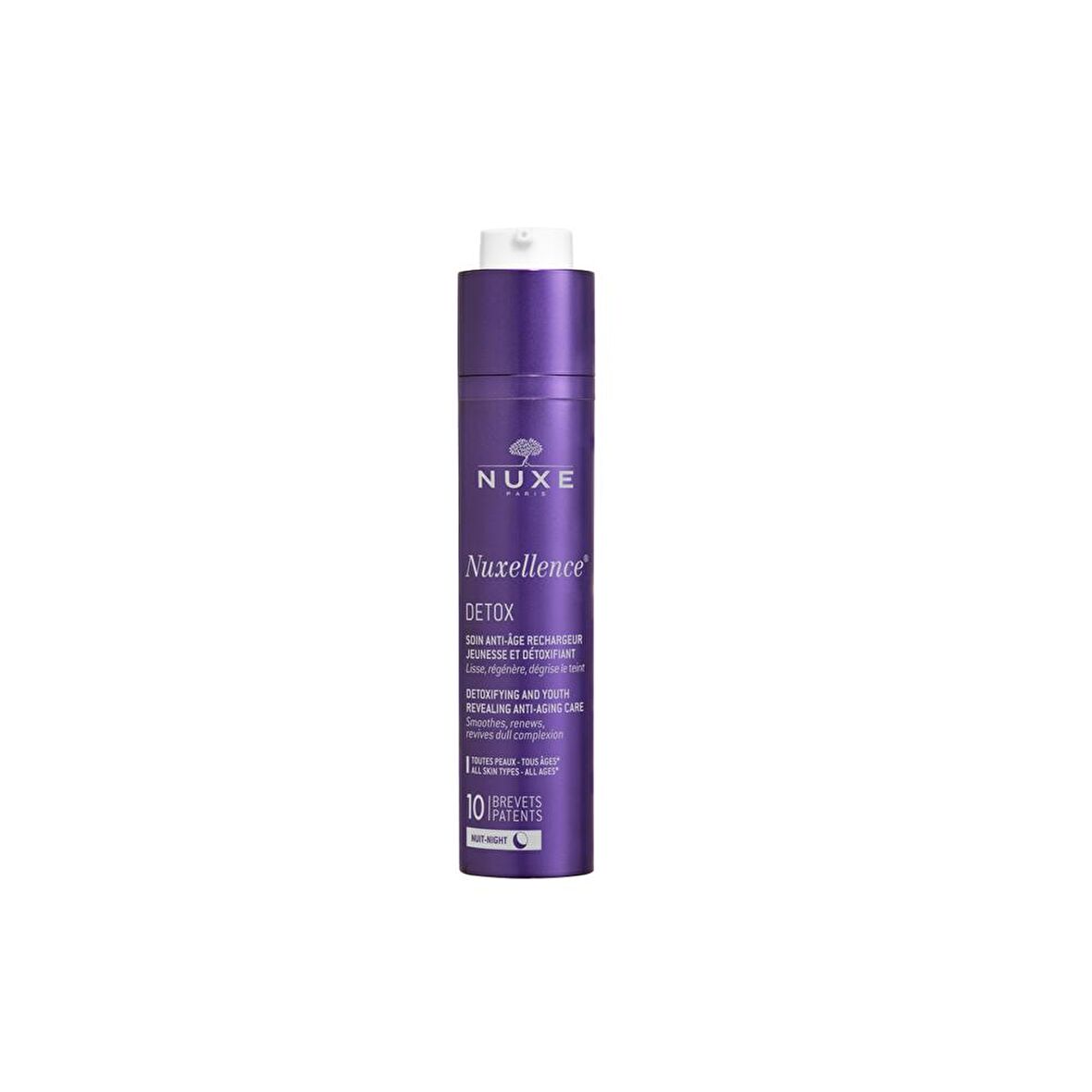 Nuxe Nuxellence Detox Night Anti-Aging Bakım Kremi 50ml