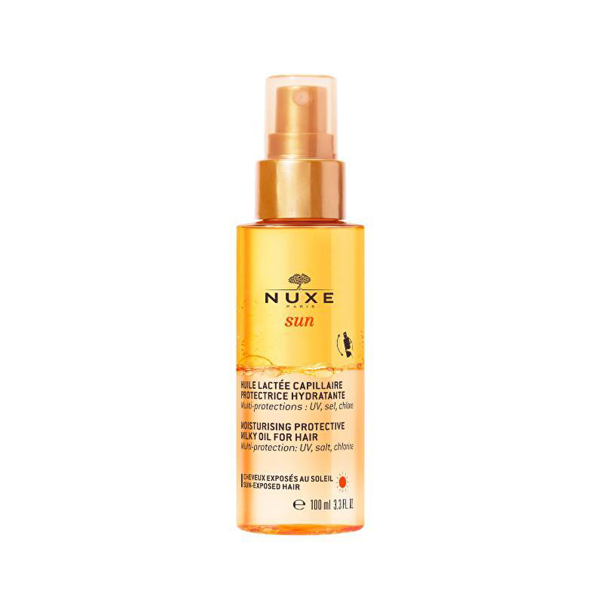 NUXE Sun Moisturising Protective Milky Oil For Hair 100 ml 