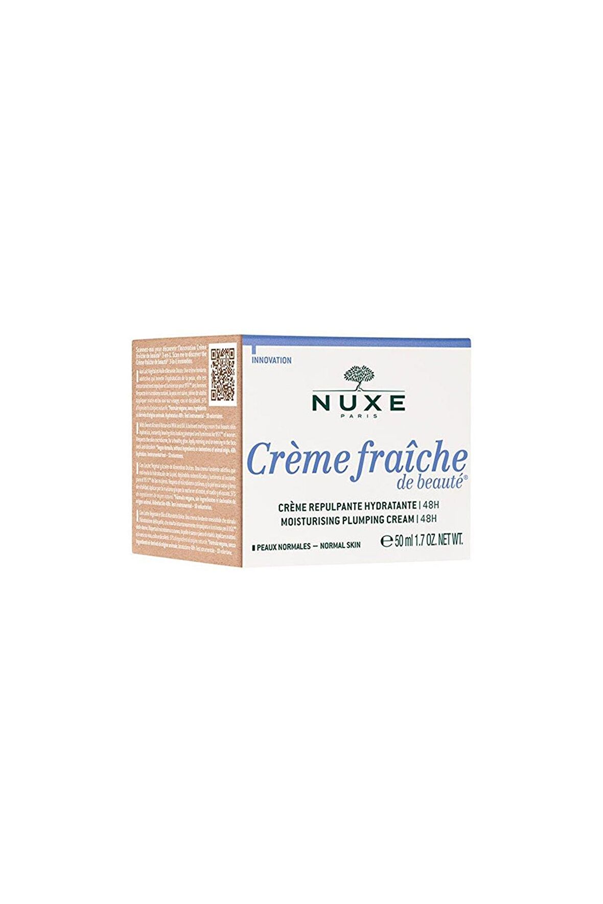 Nuxe Crème Fraîche de Beauté 48 Saat Nemlendirici  ve Dolgunlaştırıcı Bakım Kremi (Normal Ciltler) 50ml