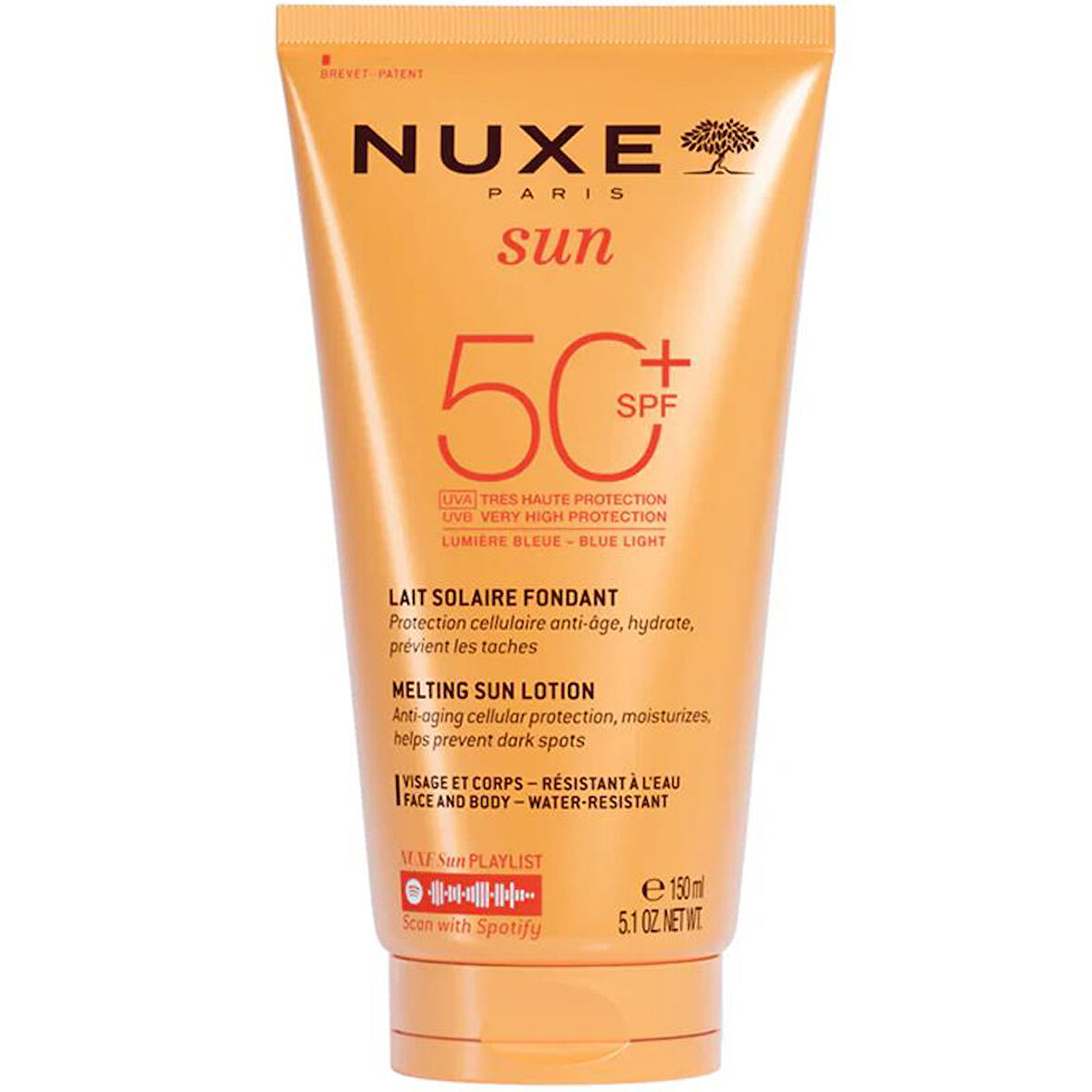 Nuxe Sun Melting Lotion Hig Protection SPF 50+ Güneş Koruyucu 150ml