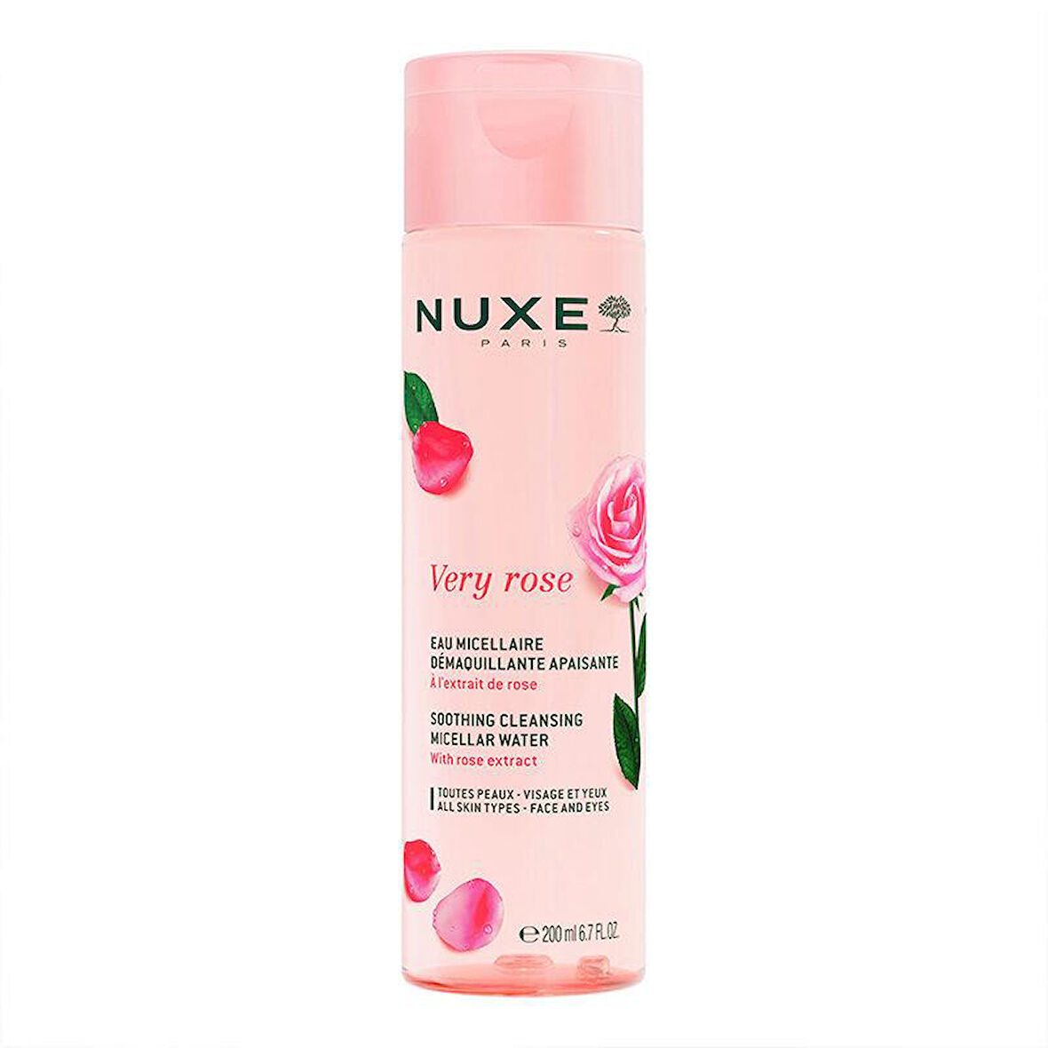 Nuxe Very Rose Ferahlatan Temizleyici Micellar Su 200 ml