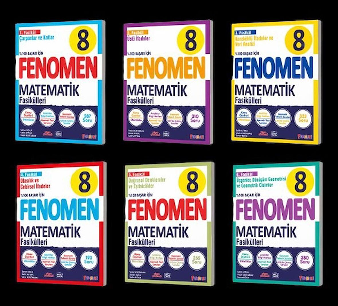 8 MATEMATİK FASİKÜL SETİ (1-2-3-4-5-6. SAYILAR) (İADESİZ)                     