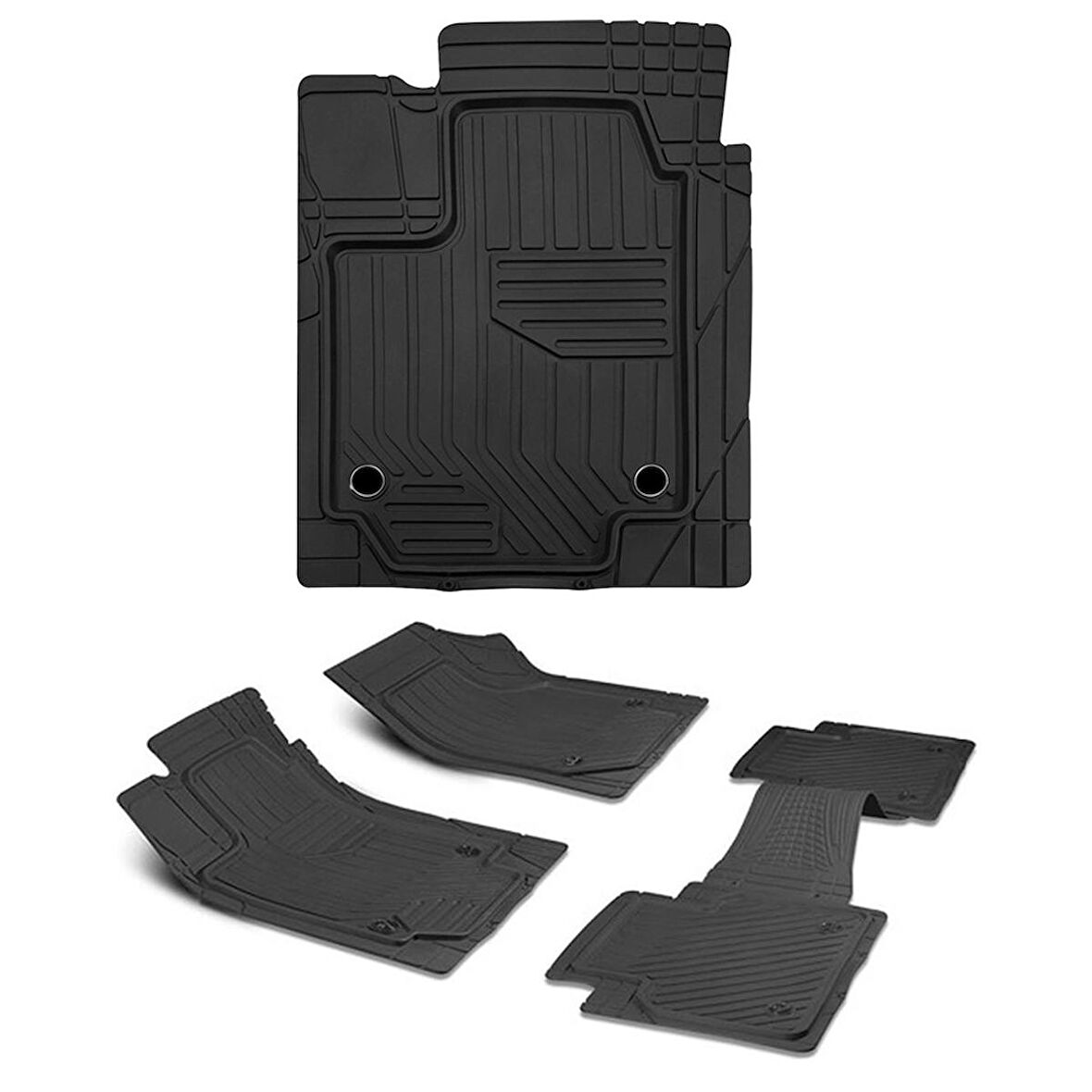 Bmw F32 2013-2016 Racing Plus Havuzlu Oto Paspas Takımı 5 Parça