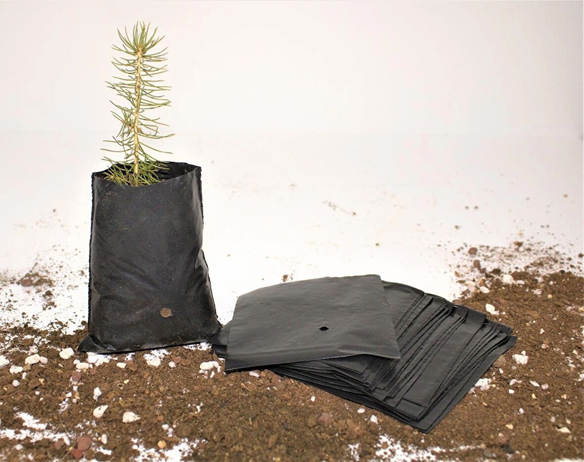 Fide Poşeti 9x11 CM 7KG Fide Torbası Fidan Poşeti