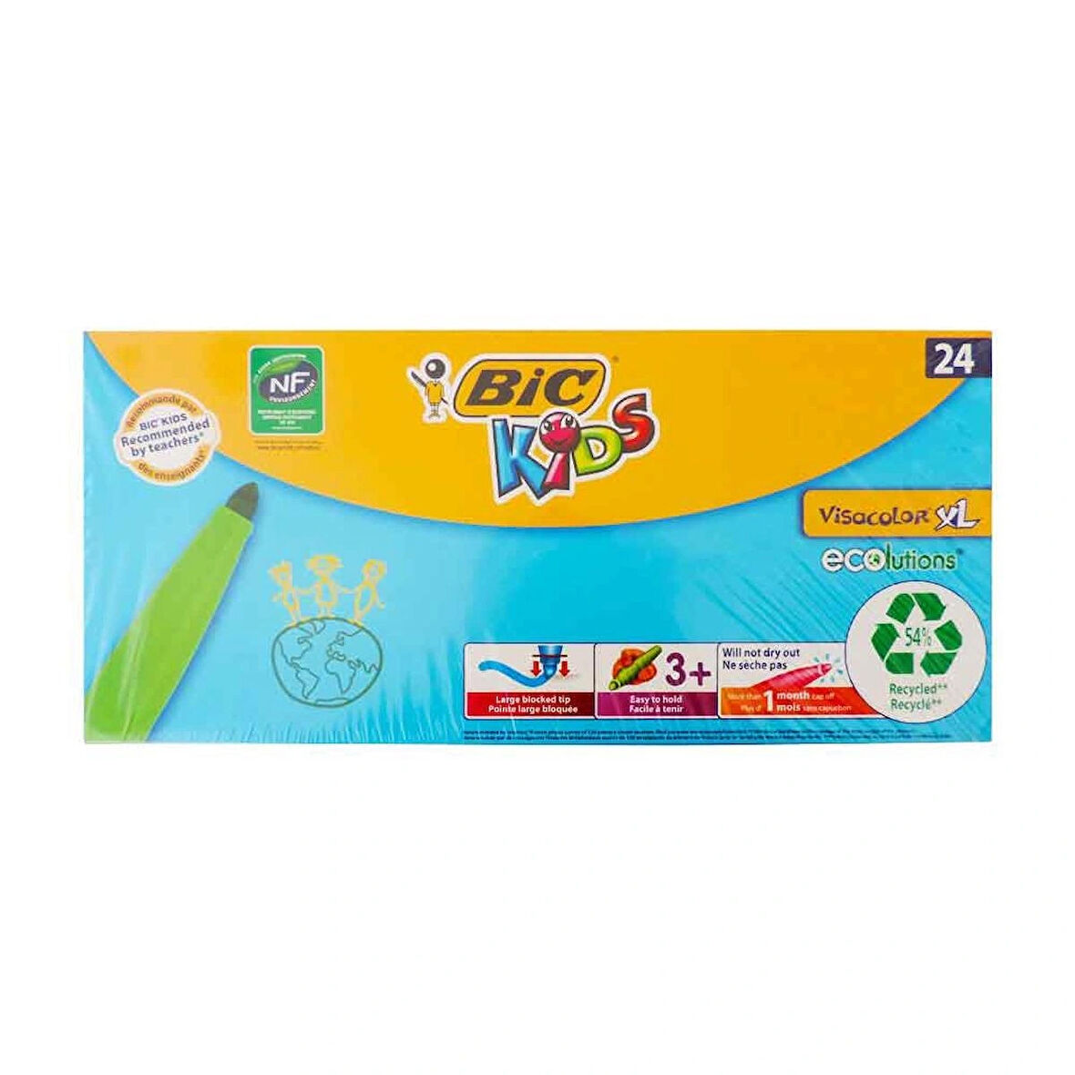 Kids Visacolor XL Keçeli Boya Kalemi 24 Renk U245309