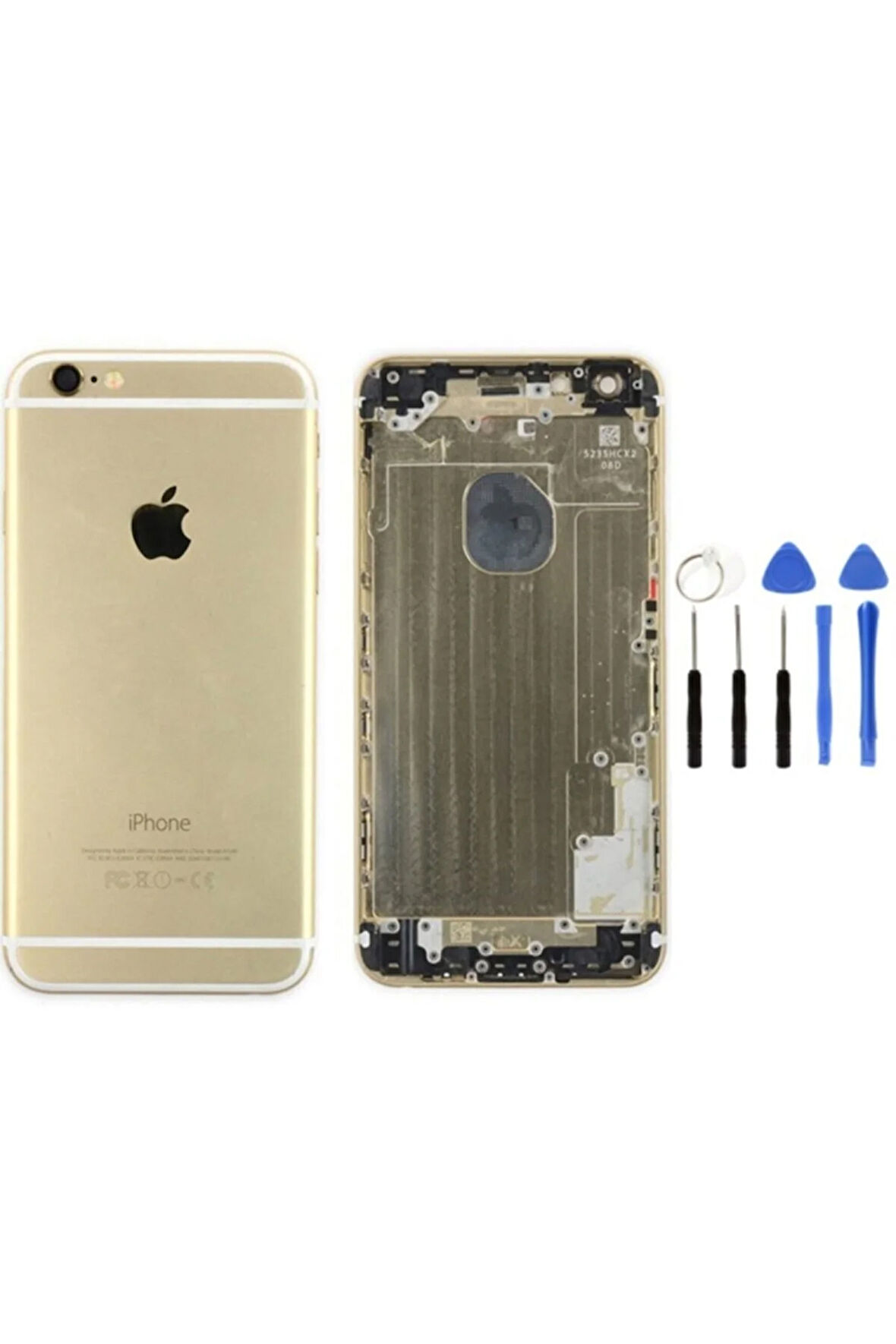 Iphone 6 Plus Boş Kasa Gold (tamir Seti Hediyeli)