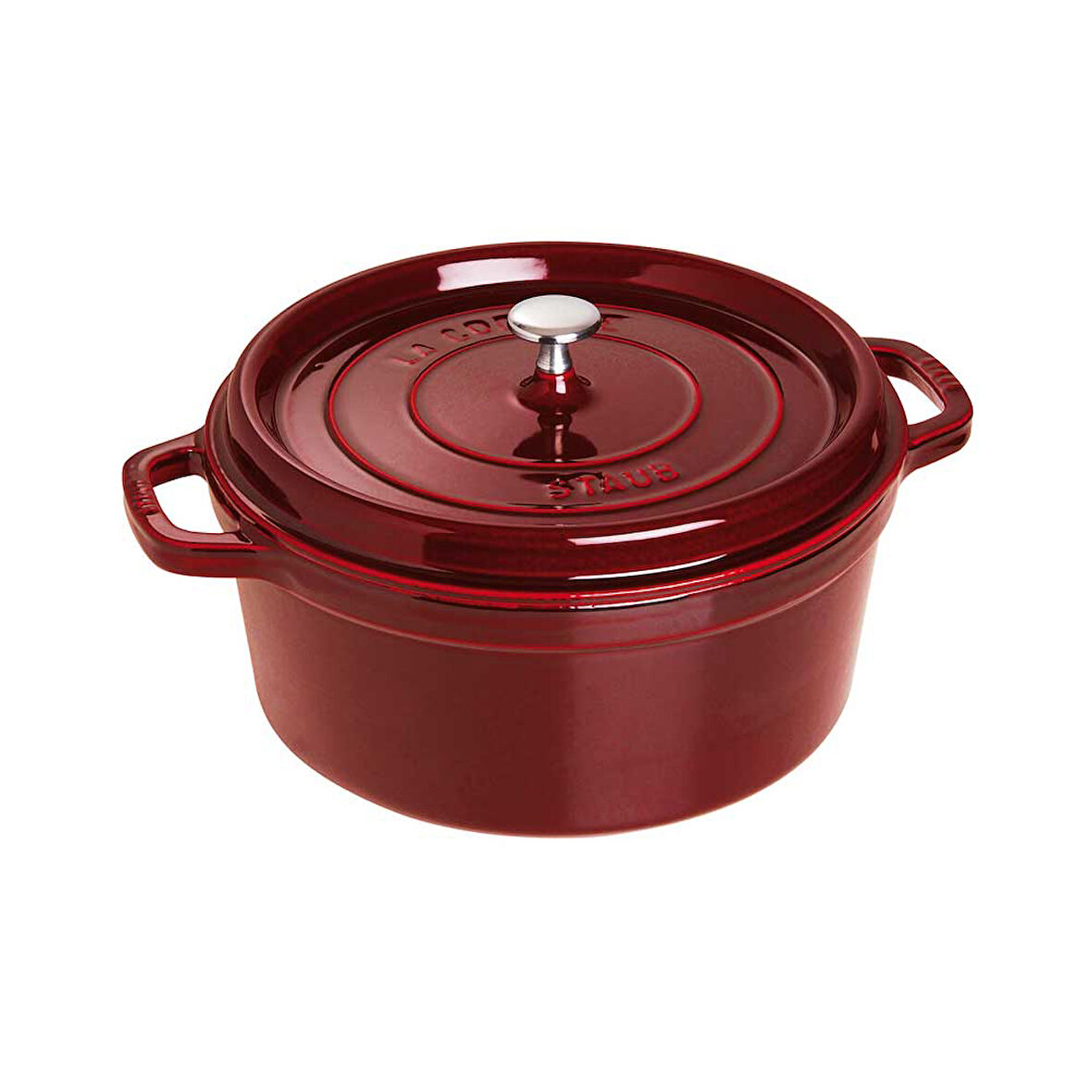 Staub B La Cocotte Döküm Tencere 28 cm Bordo