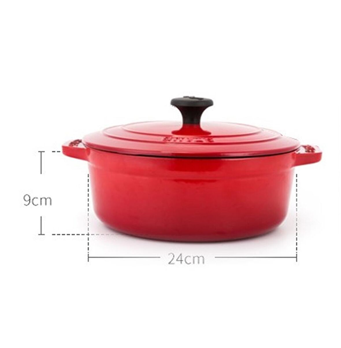 STAUB 405116825 DÖKÜM TENCERE 24CM 3.6L KİRAZ