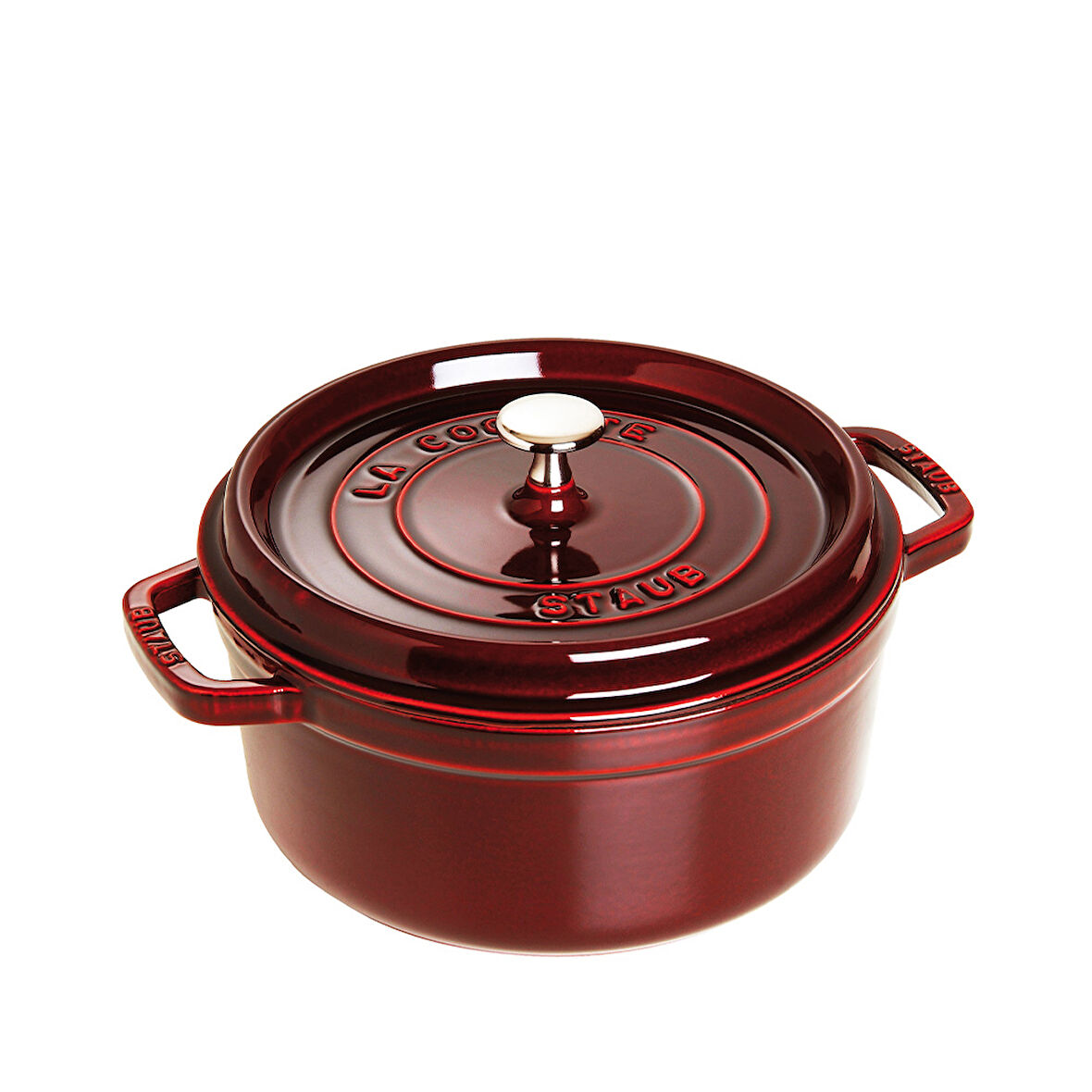 Staub B Döküm Tencere 26 cm Vişne