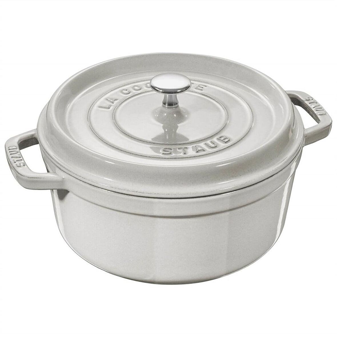 STAUB 405014120 DÖKÜM TENCERE TRÜF BEYAZI, 24 CM