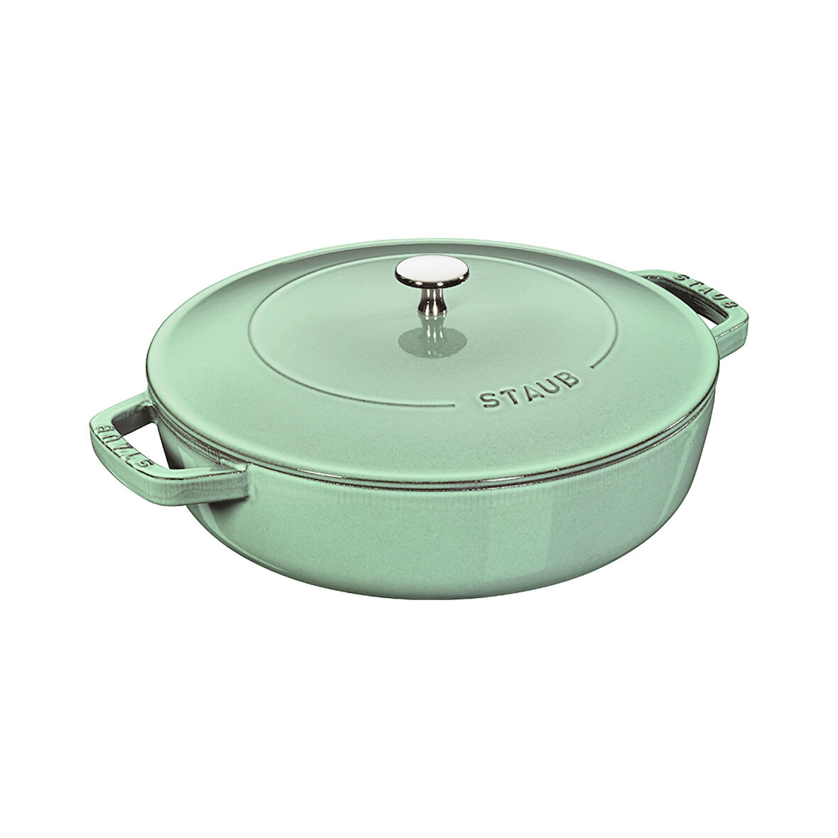 Staub La Cocotte Chistera Yağmur Efektli Döküm Tencere 28 cm Adaçayı