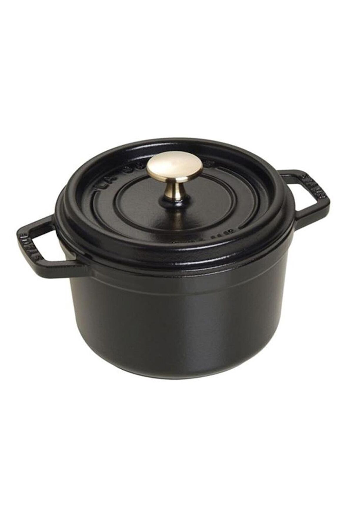 Staub Demir Döküm Tencere 16 cm Siyah 1.25 Litre