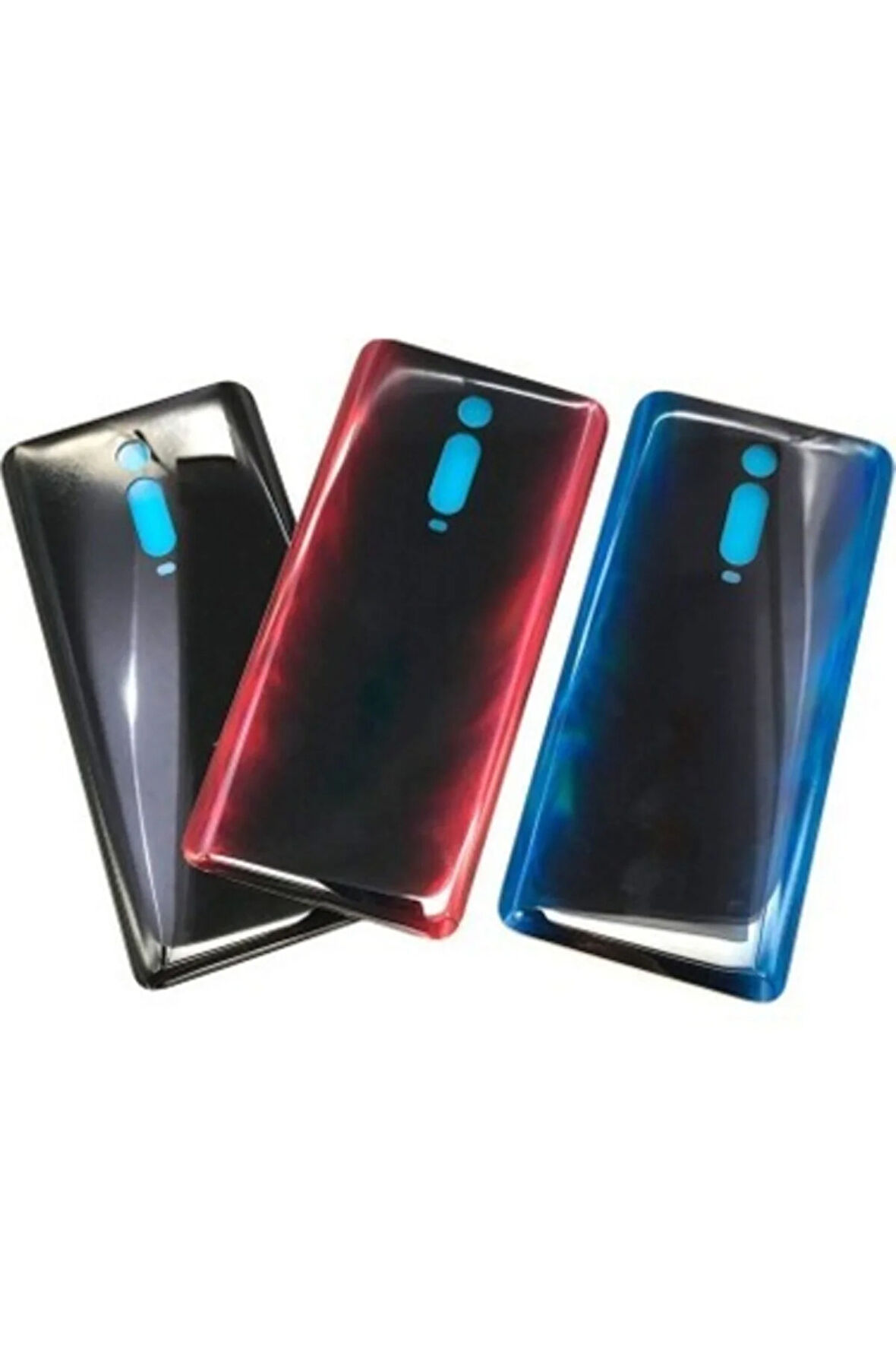 Xiaomi Mi 9t Arka Pil Kapağı Siyah (b7000 15ml Hediyeli)