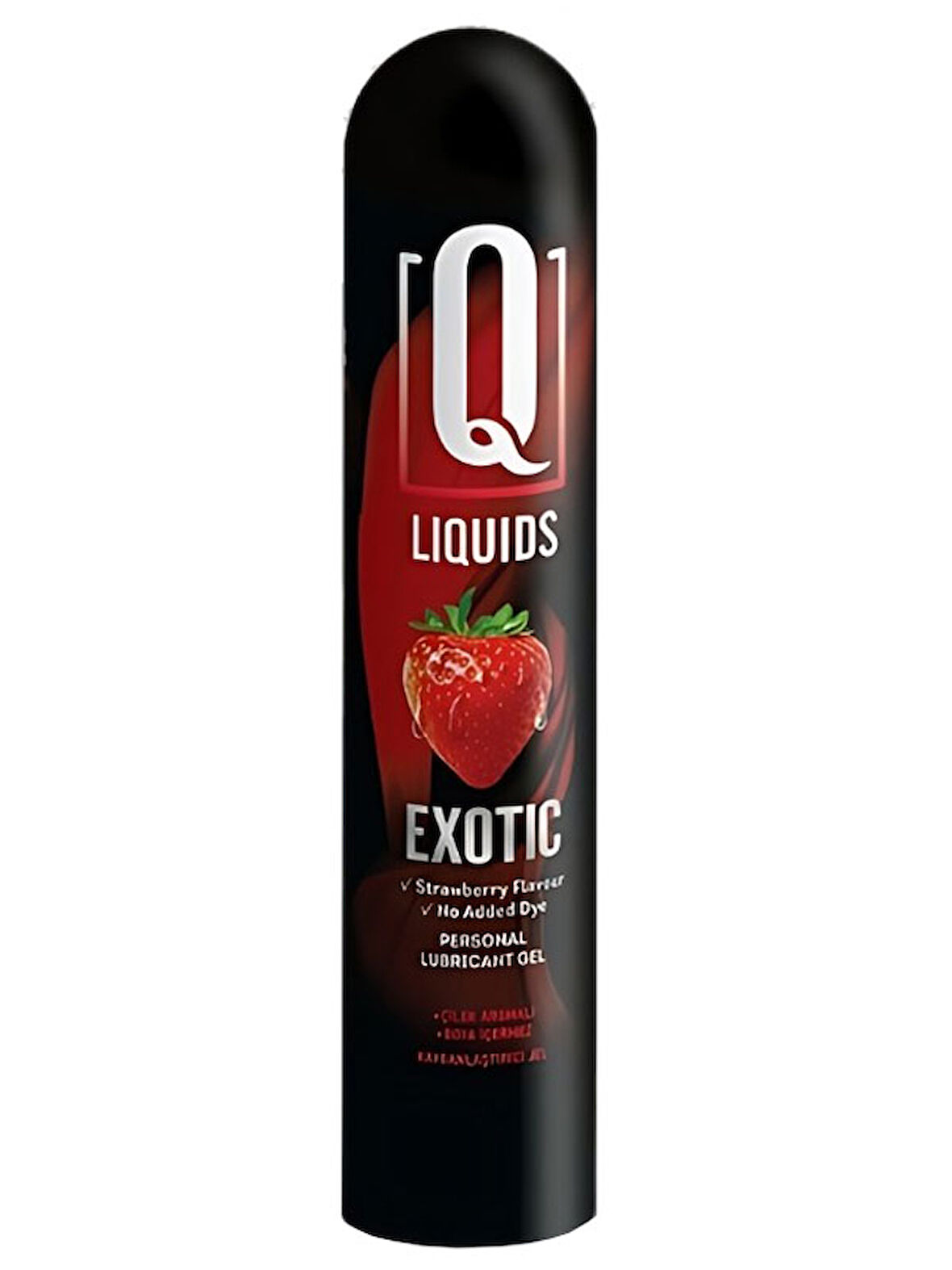 Q Liquids Excotic Çilek Aromalı Kayganlaştırıcı Jel 125 ml