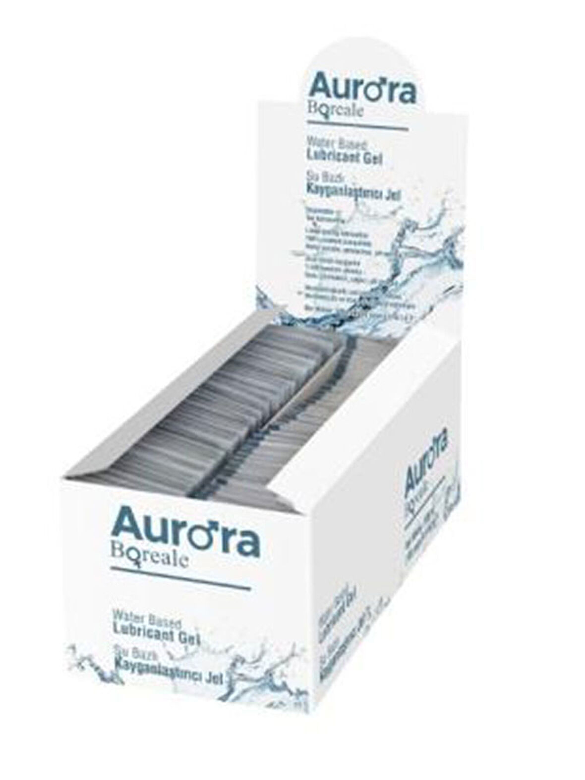 Aurora Boreale 5ml Şase Sade Kayganlaştırıcı Jel 100 Adet