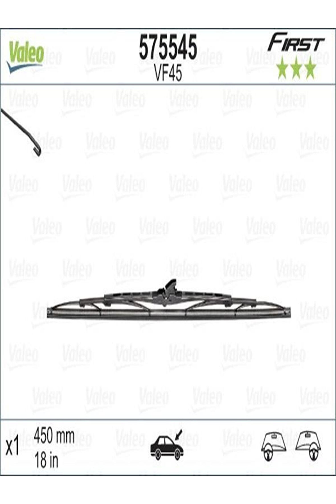 575545 Silecek Seti First 450mm (ADET) (WH322953)