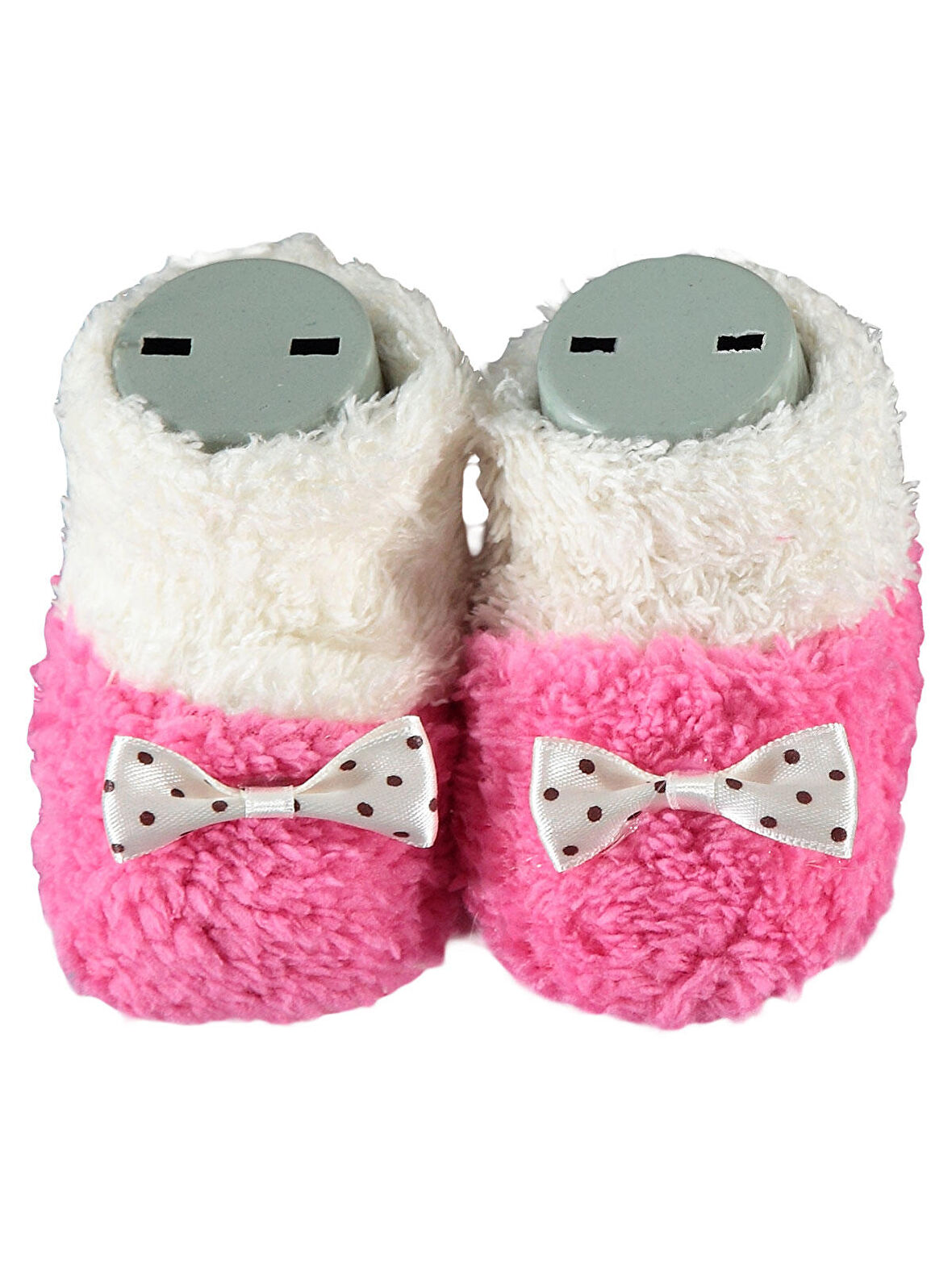 Civil Kız Bebek Peluş Patik 0-6 Ay Pembe