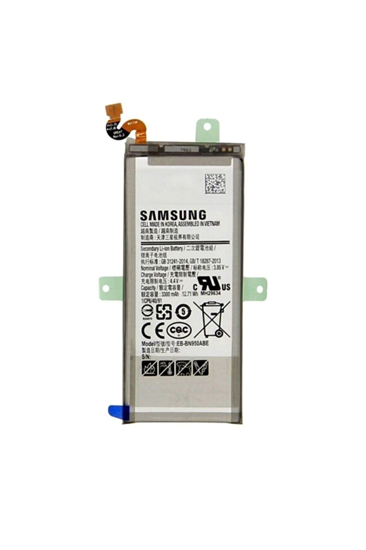 Samsung Galaxy Note 8 N950 Batarya Pil Eb-bn950aba