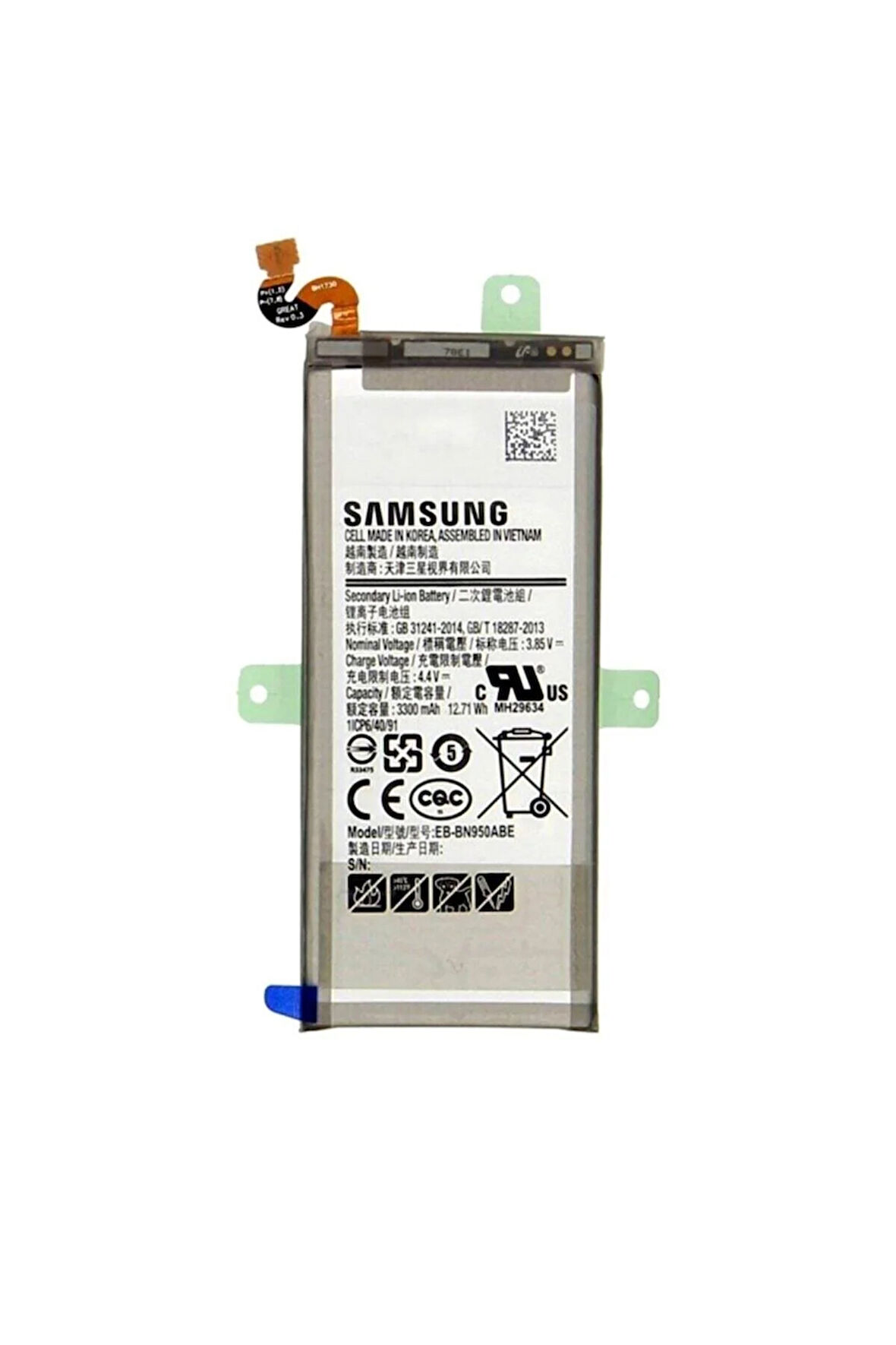 Samsung Galaxy Note 9 N960 Batarya Pil Eb-bn950aba