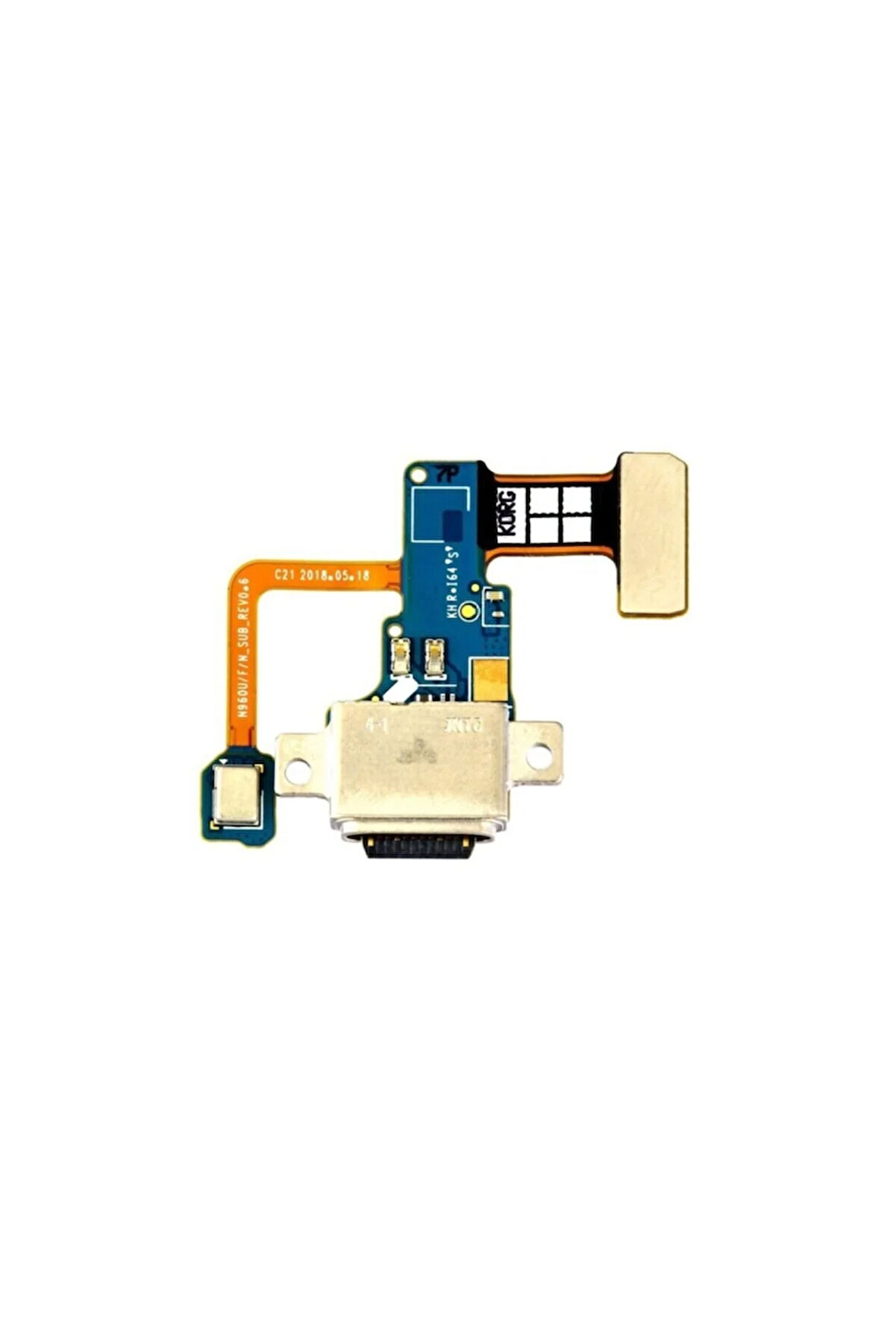 Samsung Galaxy Note 9 N960 Şarj Soketli Mikrofon Film Flex