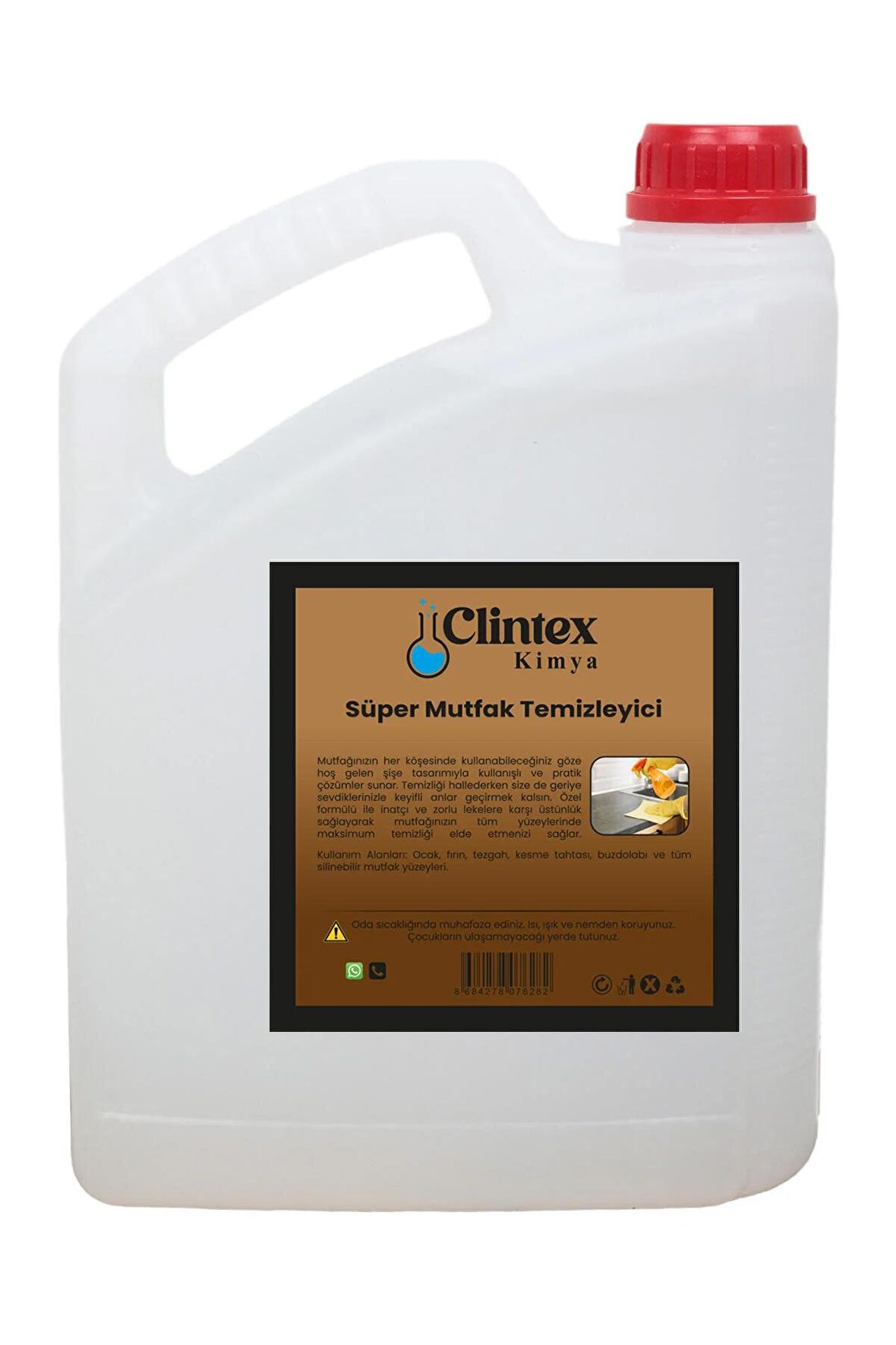 Clintex Kimya Süper Mutfak Temizleyici 3 Lt