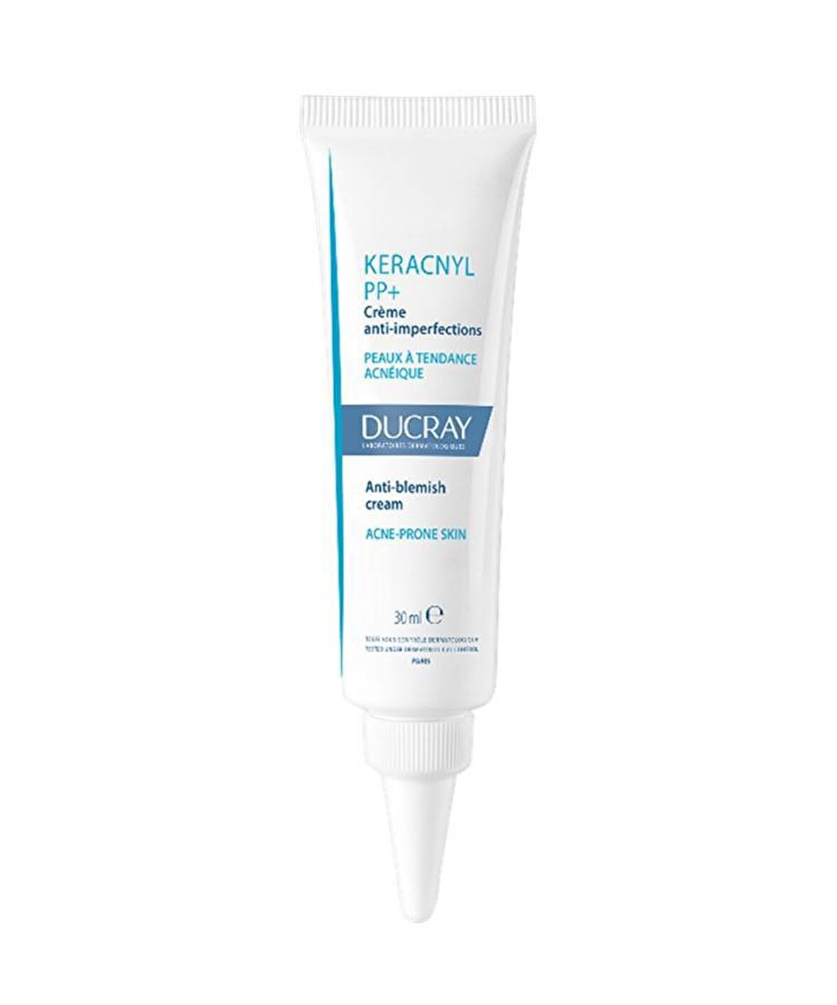 Ducray Keracnyl PP+ Yağlı Ciltler İçin Akne Karşıtı Gece-Gündüz Siyah Nokta Kremi  30 ml 