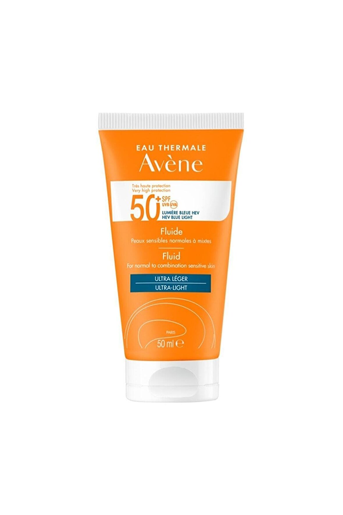 Avene Fluide 50+ Faktör Karma-Normal Ciltler İçin Renksiz Güneş Koruyucu Krem 50 ml