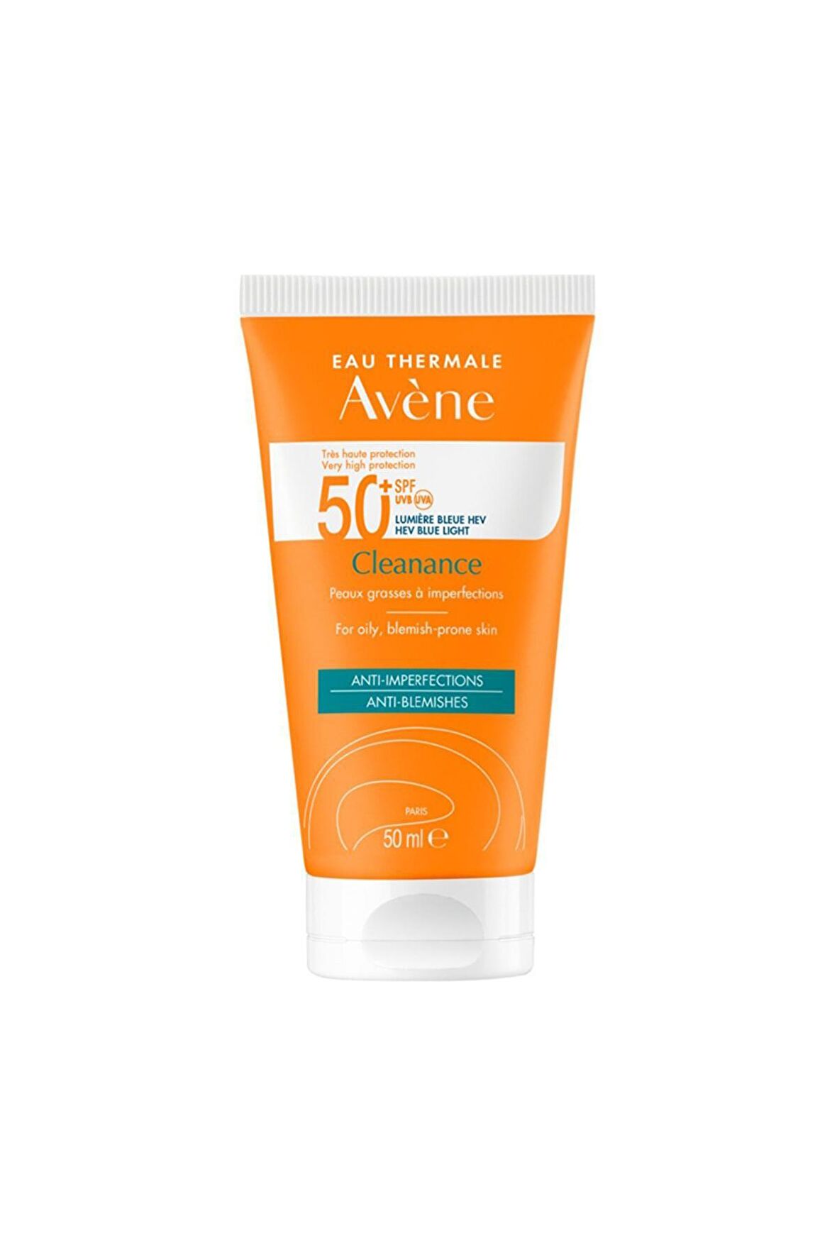 Avene Cleanance 50+ Faktör Sivilce Karşıtı Akneli-Yağlı Ciltler İçin Renksiz Güneş Koruyucu Krem 50 ml