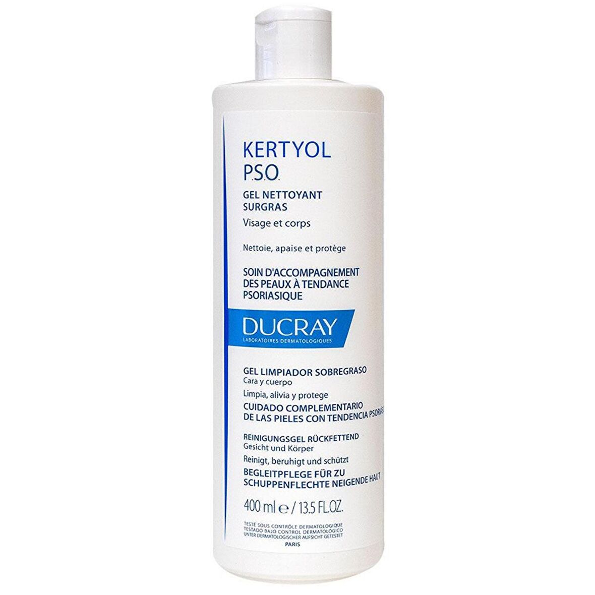 Ducray Kertyol P.S.O Nemlendirici Yüz Temizleme Jeli 400 ml 