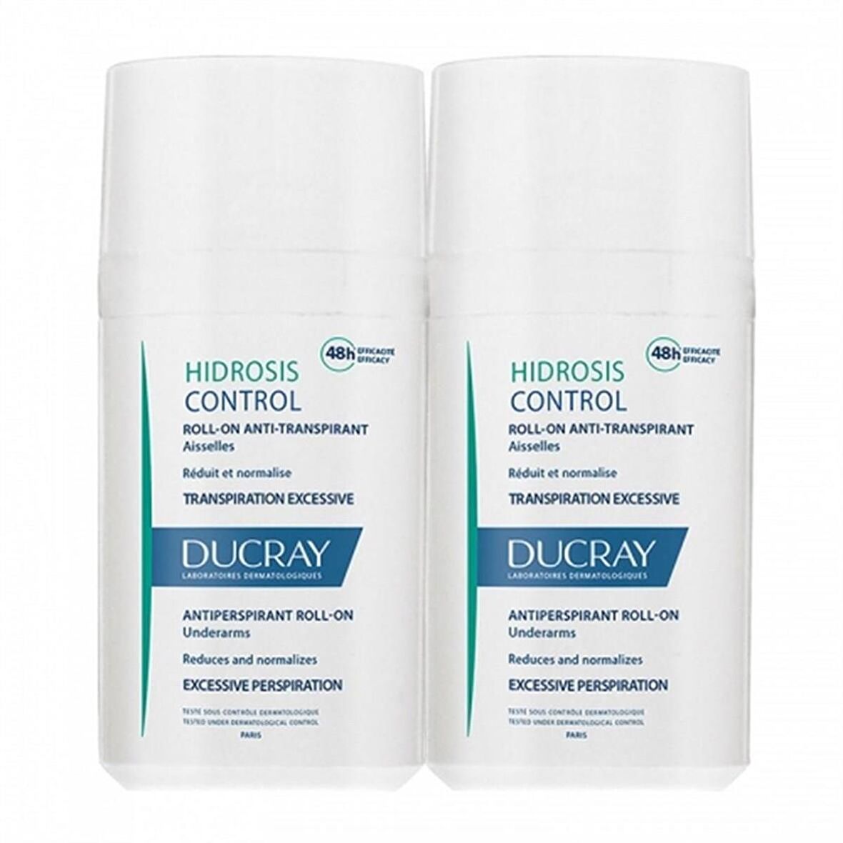 Ducray Hidrosis Control Anti Transpirant 40 ml 2 Adet Roll-On