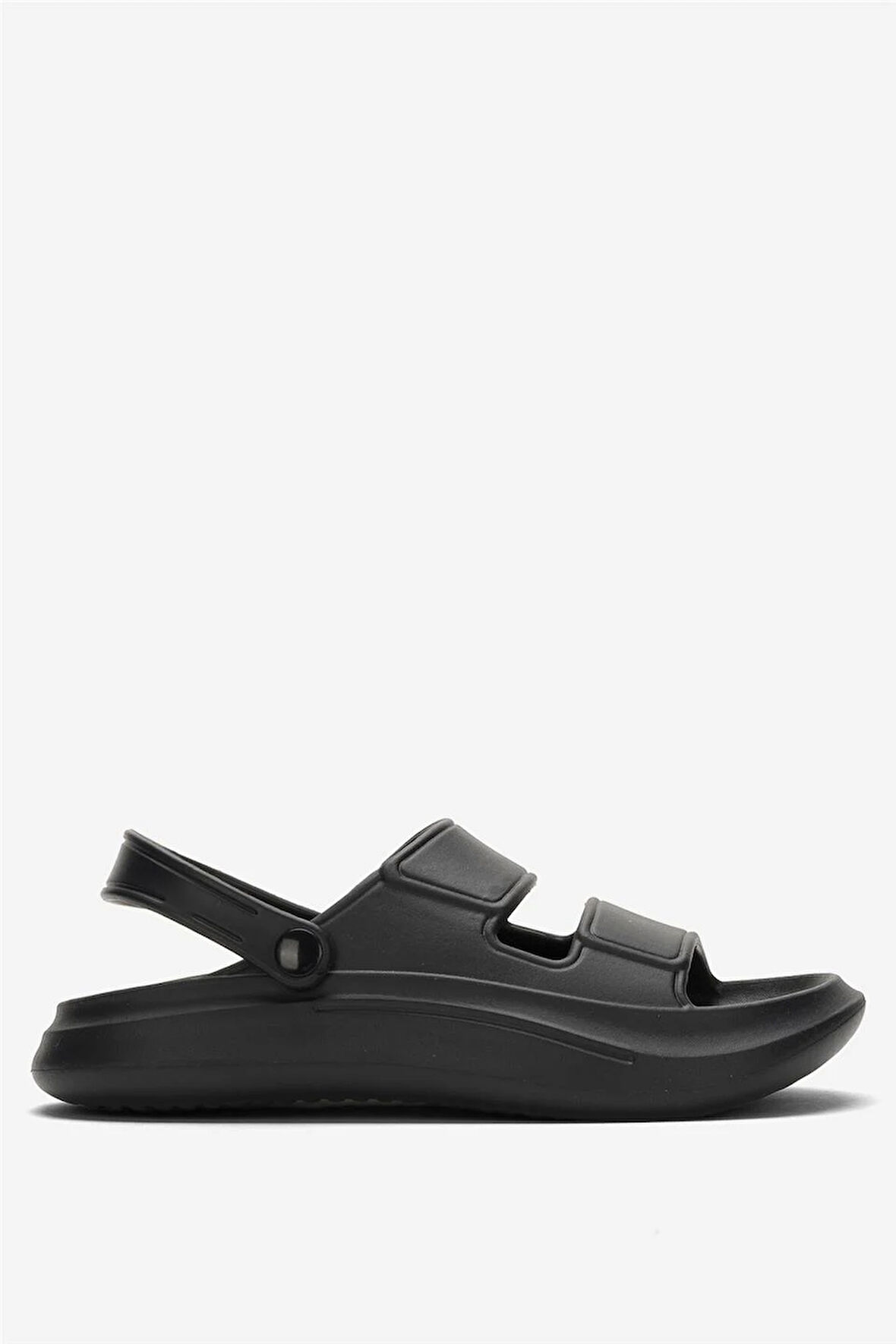 Unisex Ortopedik Deniz Havuz Terliği Sandalet SİYAH
