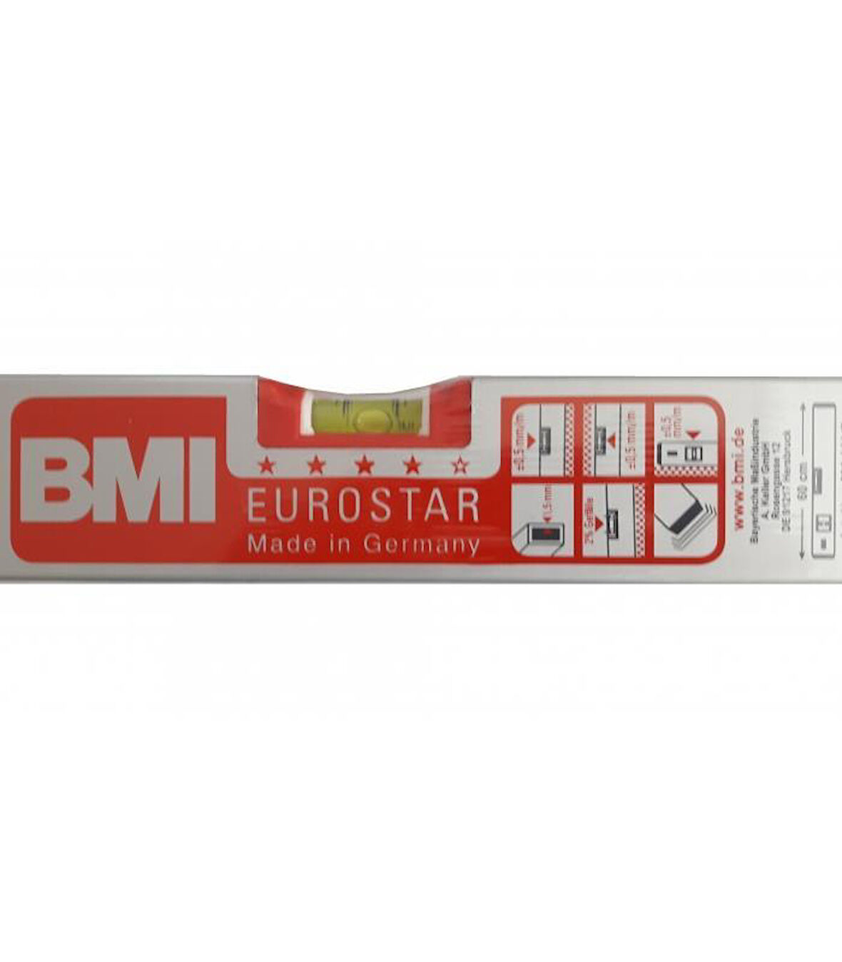 BMI Eurostar 690 ALüminyum Su Terazisi 60 Cm